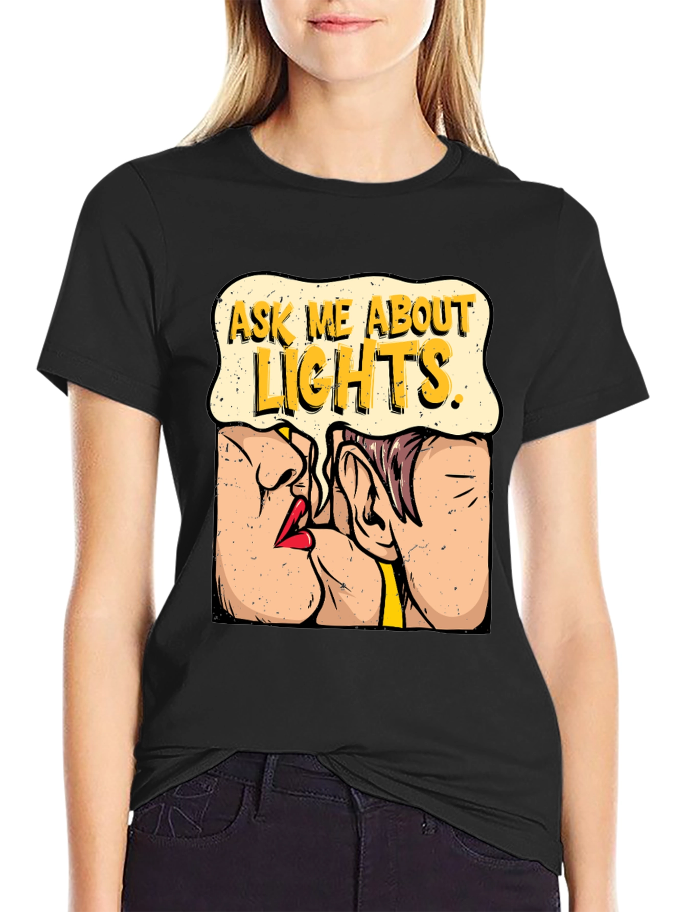 Ask Me About Lights Graphic T-Shirt