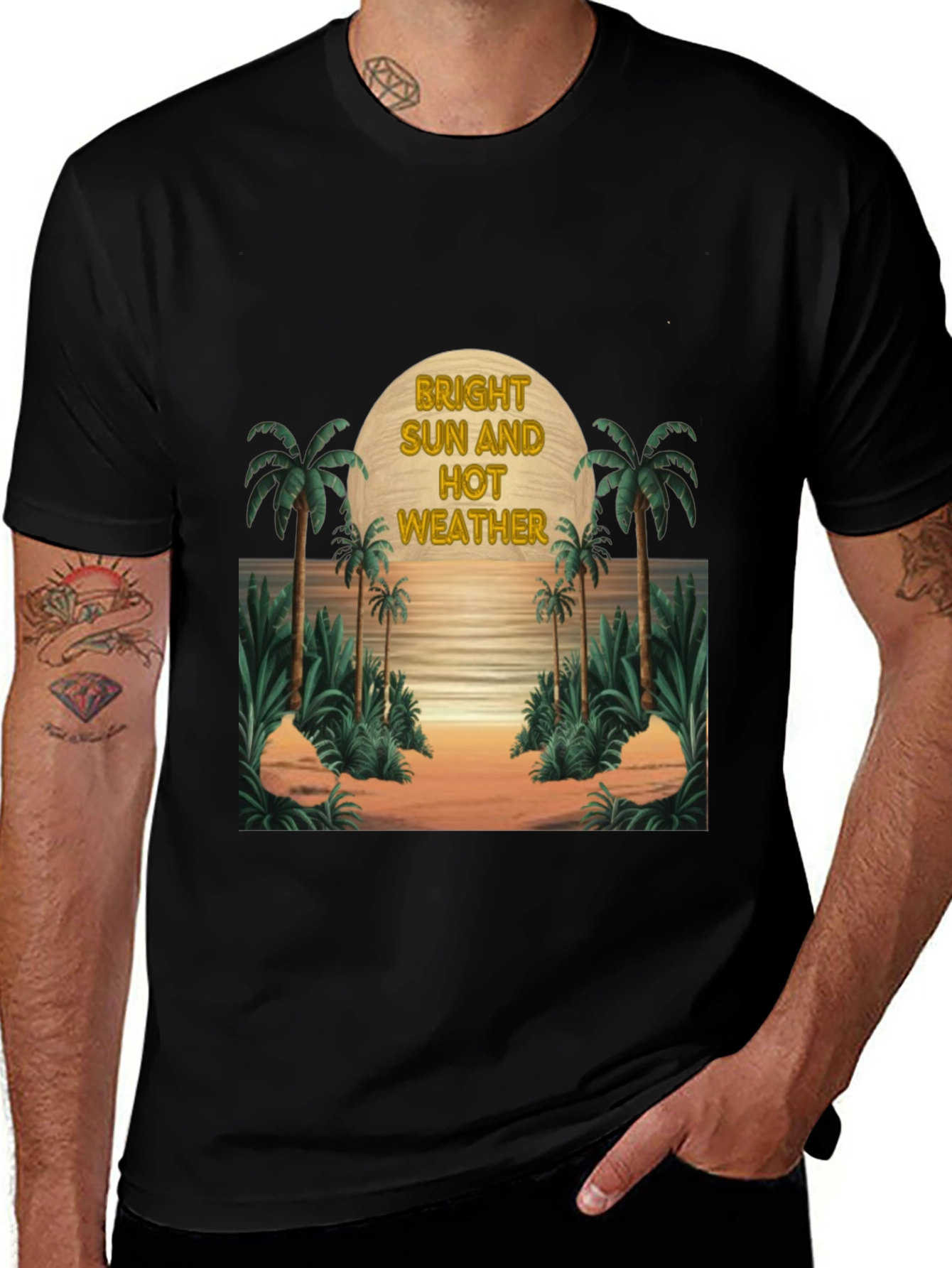 Tropical Island Graphic Tee