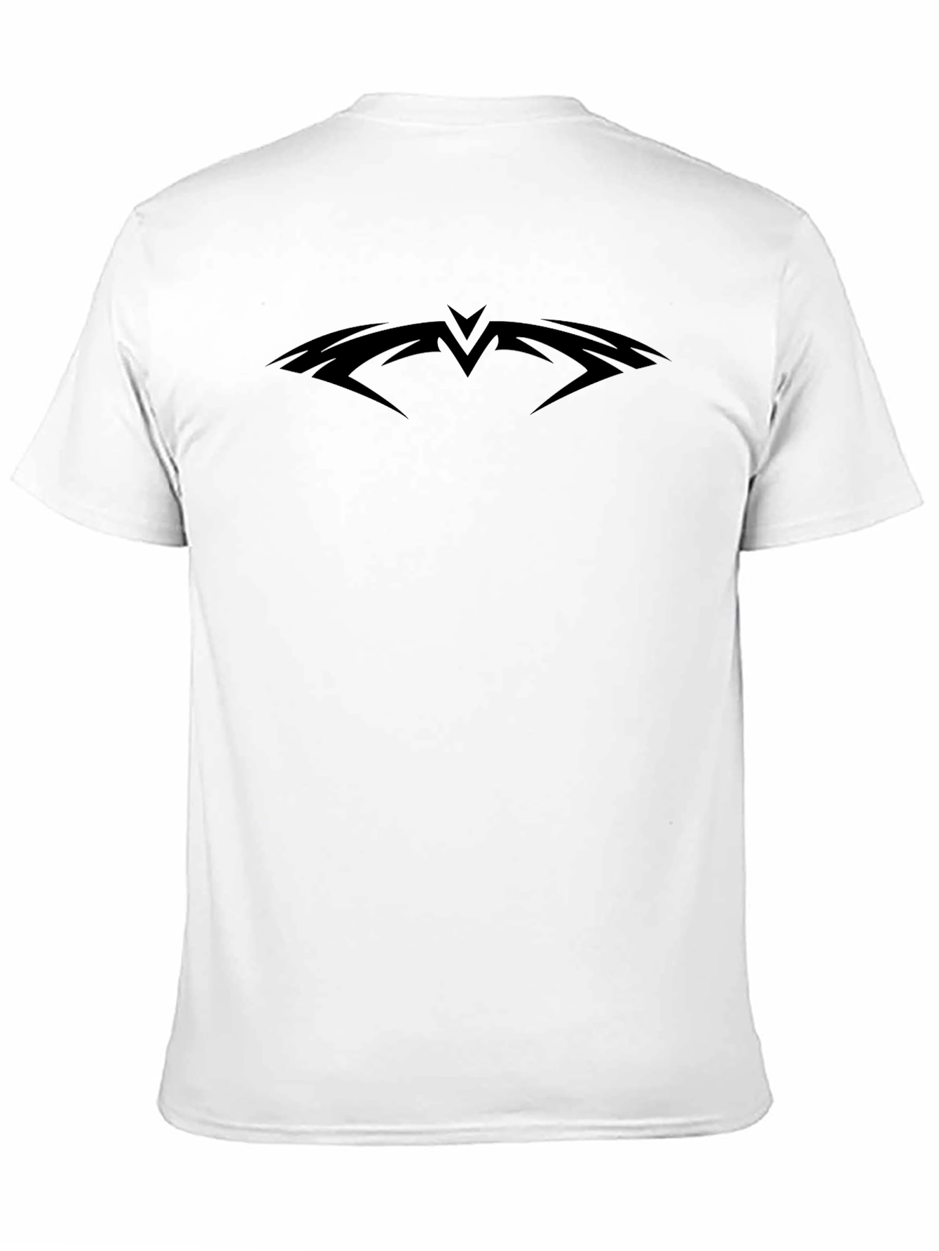 Mens Black Graphic Tee - Modern Style