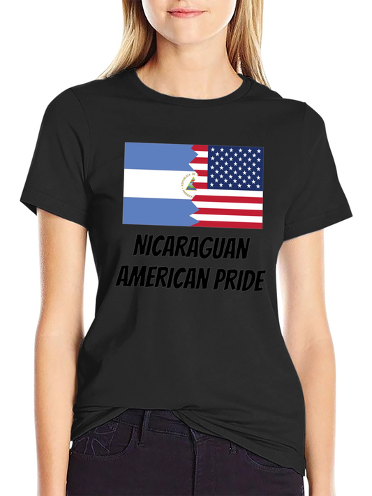 Nicaraguan American Pride T-Shirt