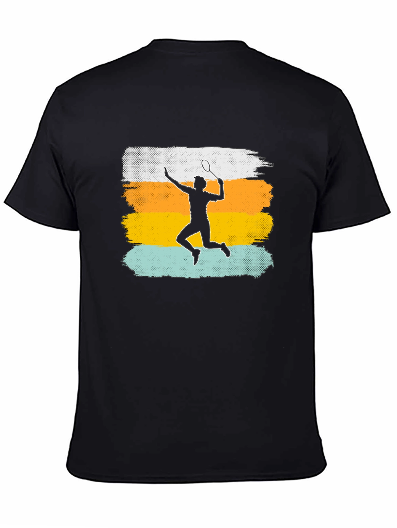 Badminton Player Graphic T-Shirt