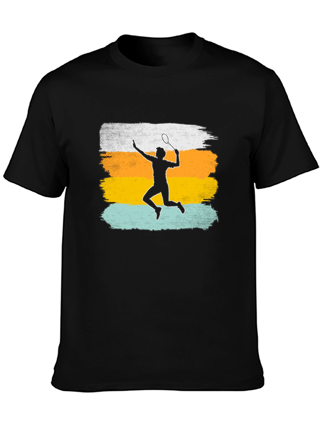 Badminton Player Graphic T-Shirt