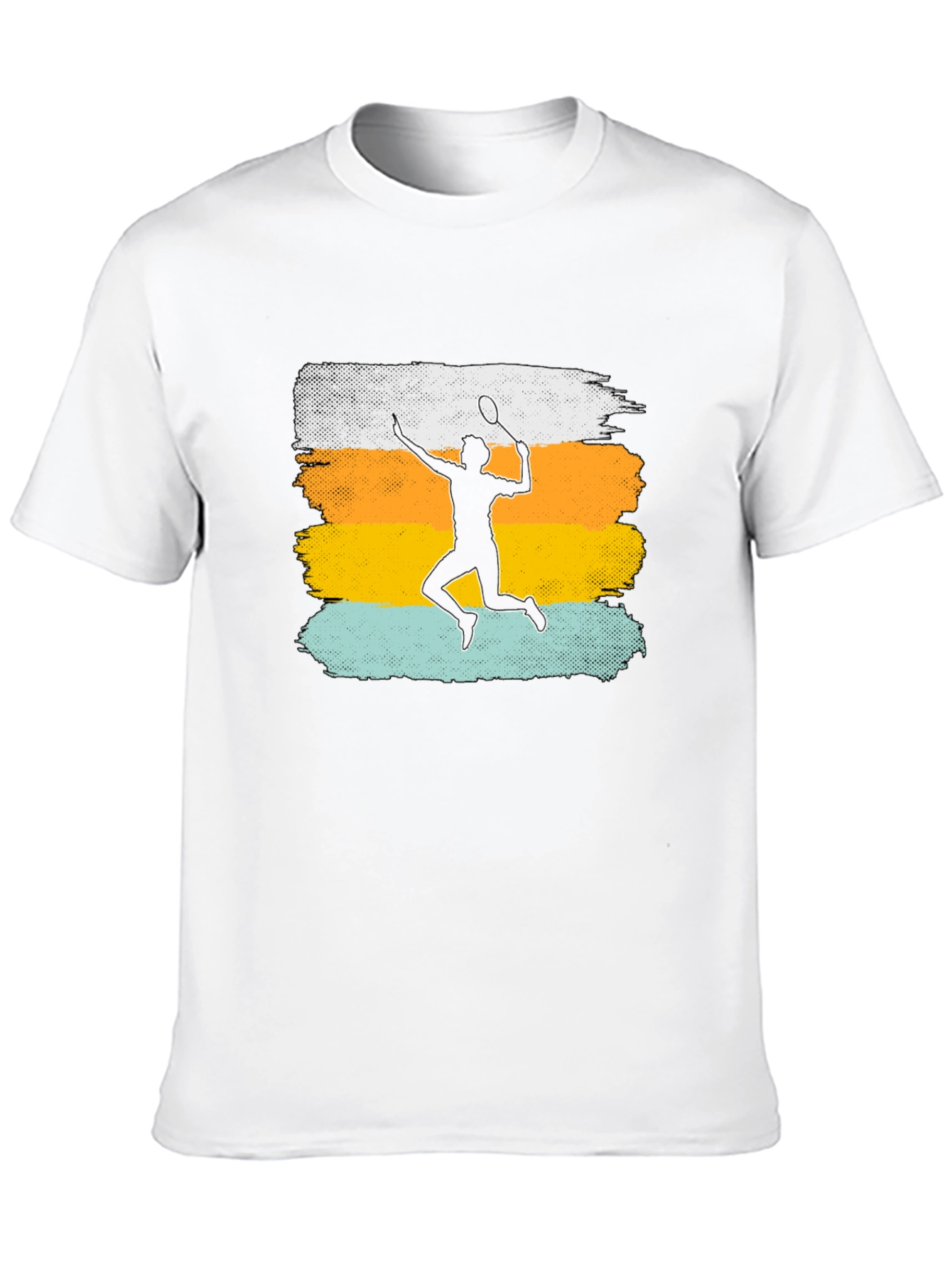 Badminton Player Graphic T-Shirt