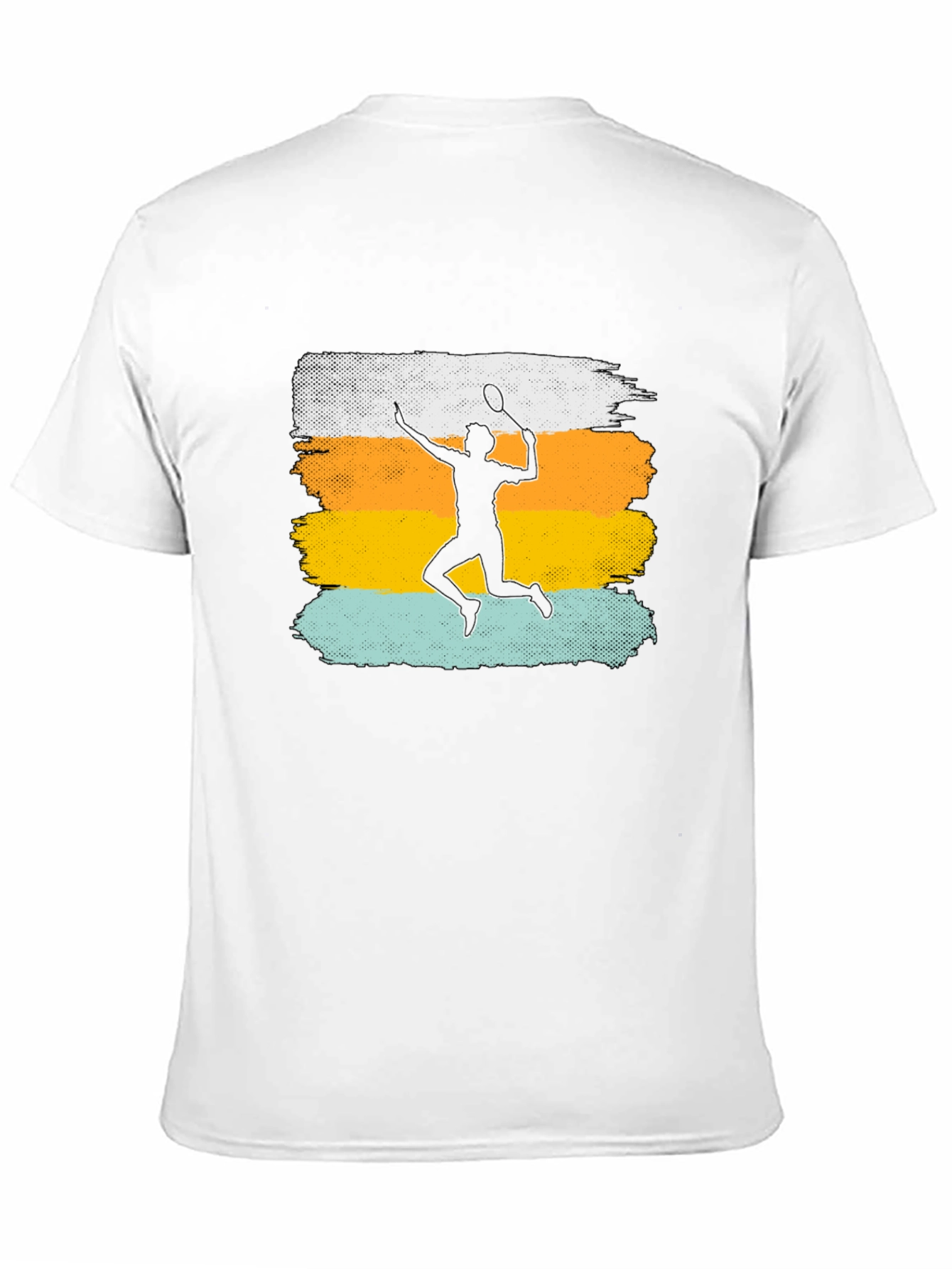 Badminton Player Graphic T-Shirt