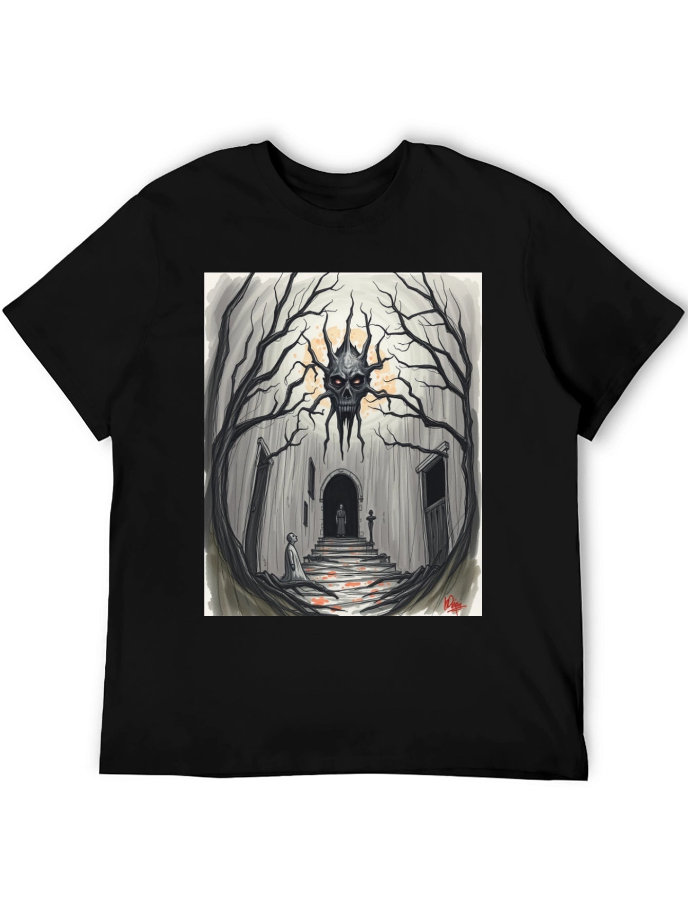 Haunted Skull Tree T-Shirt