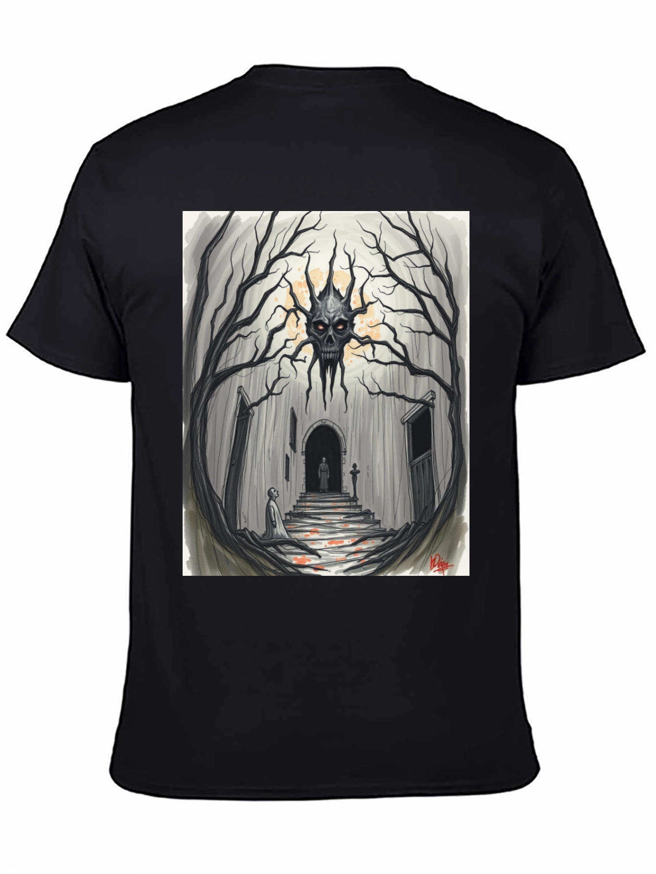 Haunted Skull Tree T-Shirt
