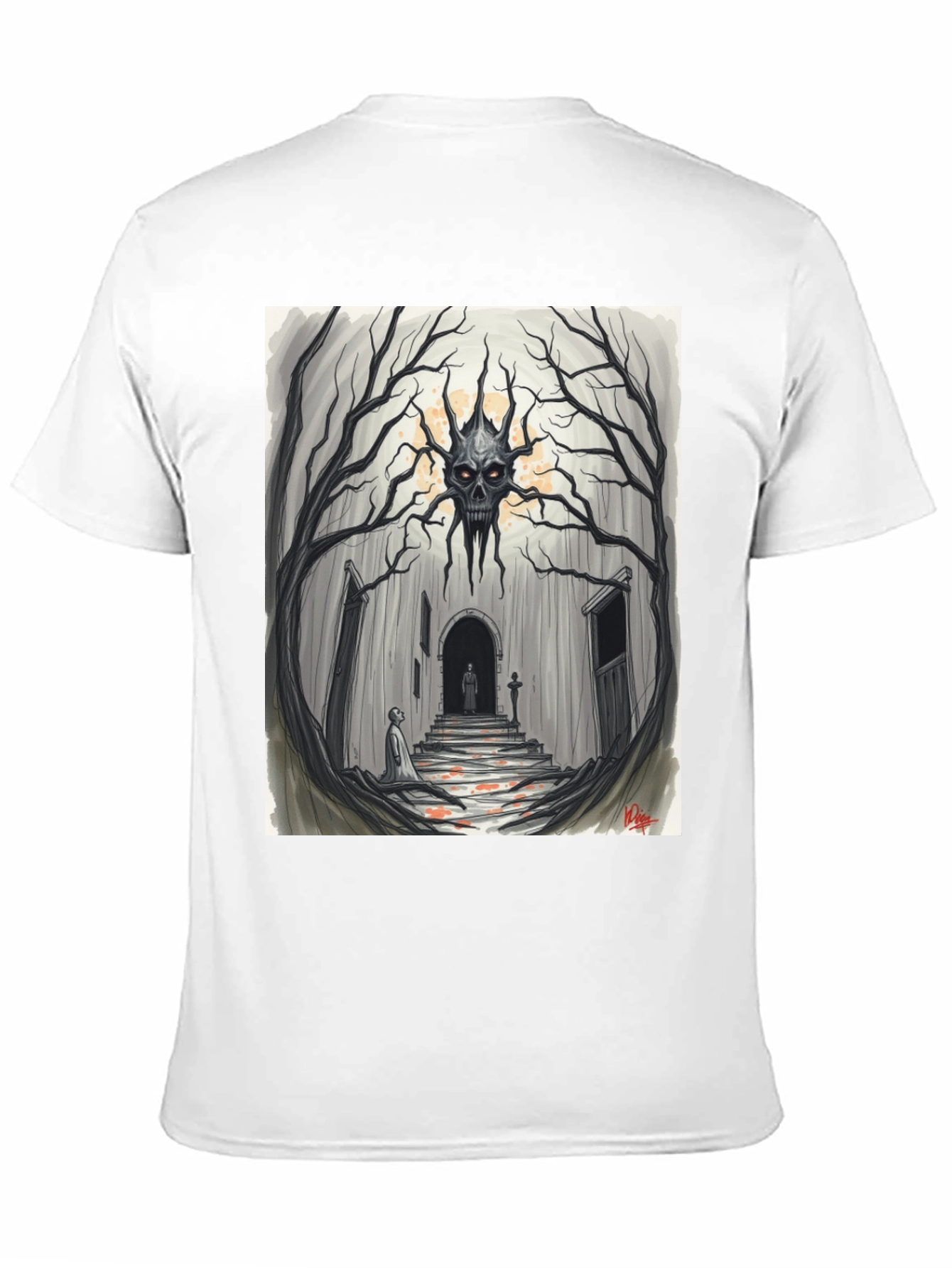 Haunted Skull Tree T-Shirt