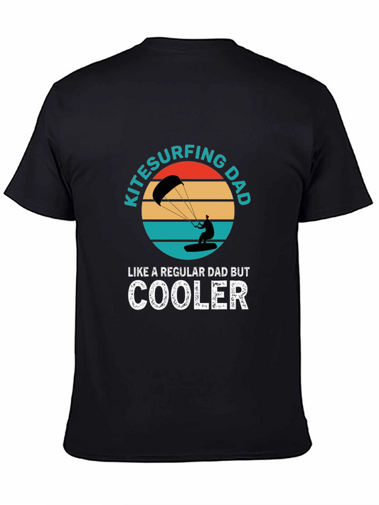 Kitesurfing Dad T-Shirt - Cooler Than Regular!