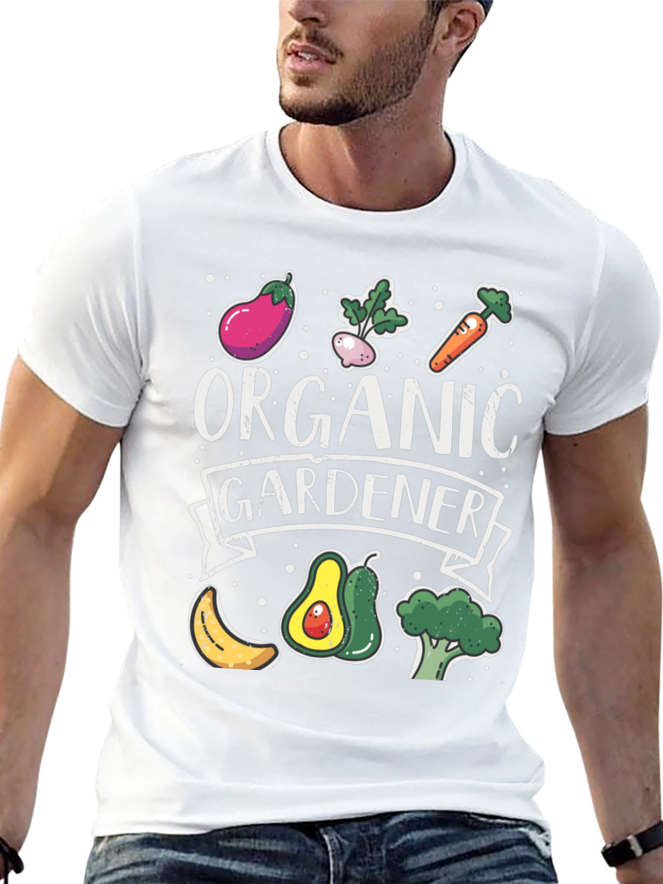 Organic Gardener Graphic T-Shirt