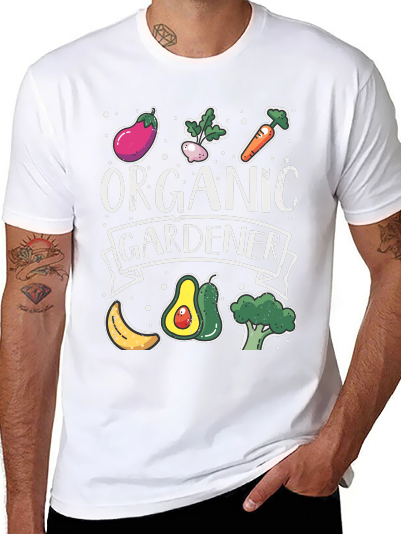 Organic Gardener Graphic T-Shirt