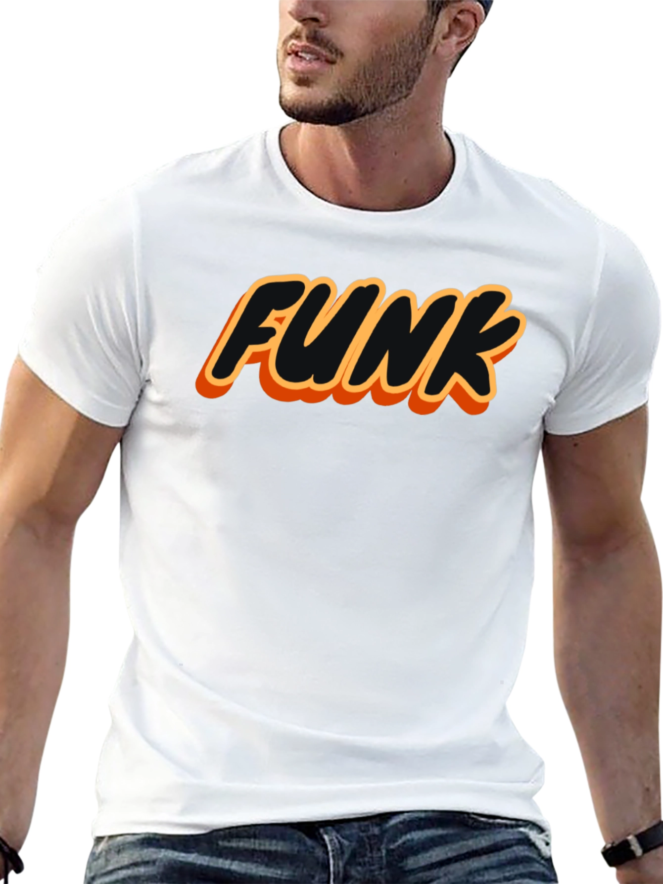 FUNK Graphic Tee - Bold Retro Style T-Shirt