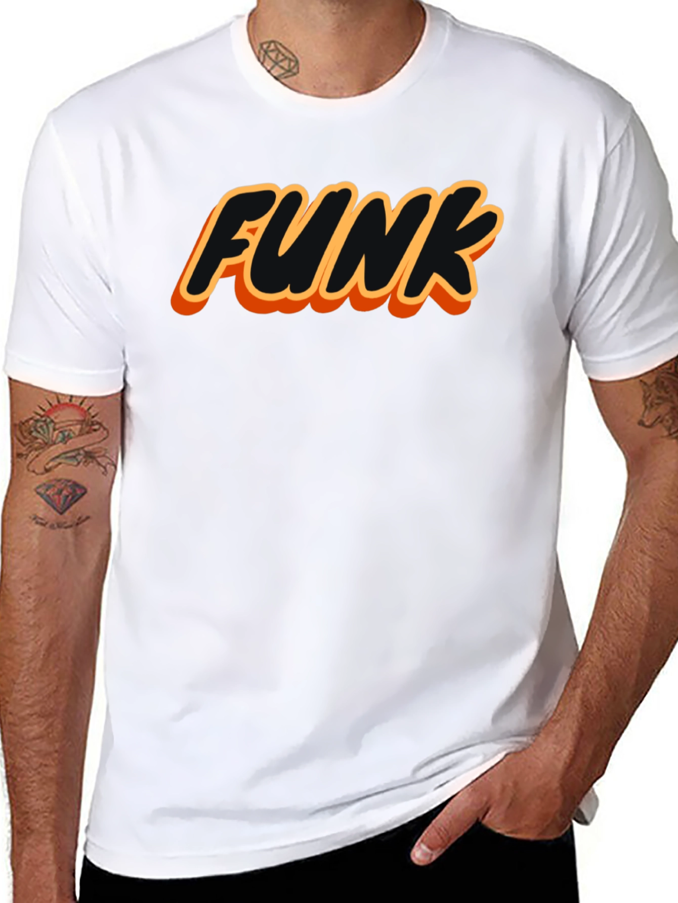 FUNK Graphic Tee - Bold Retro Style T-Shirt
