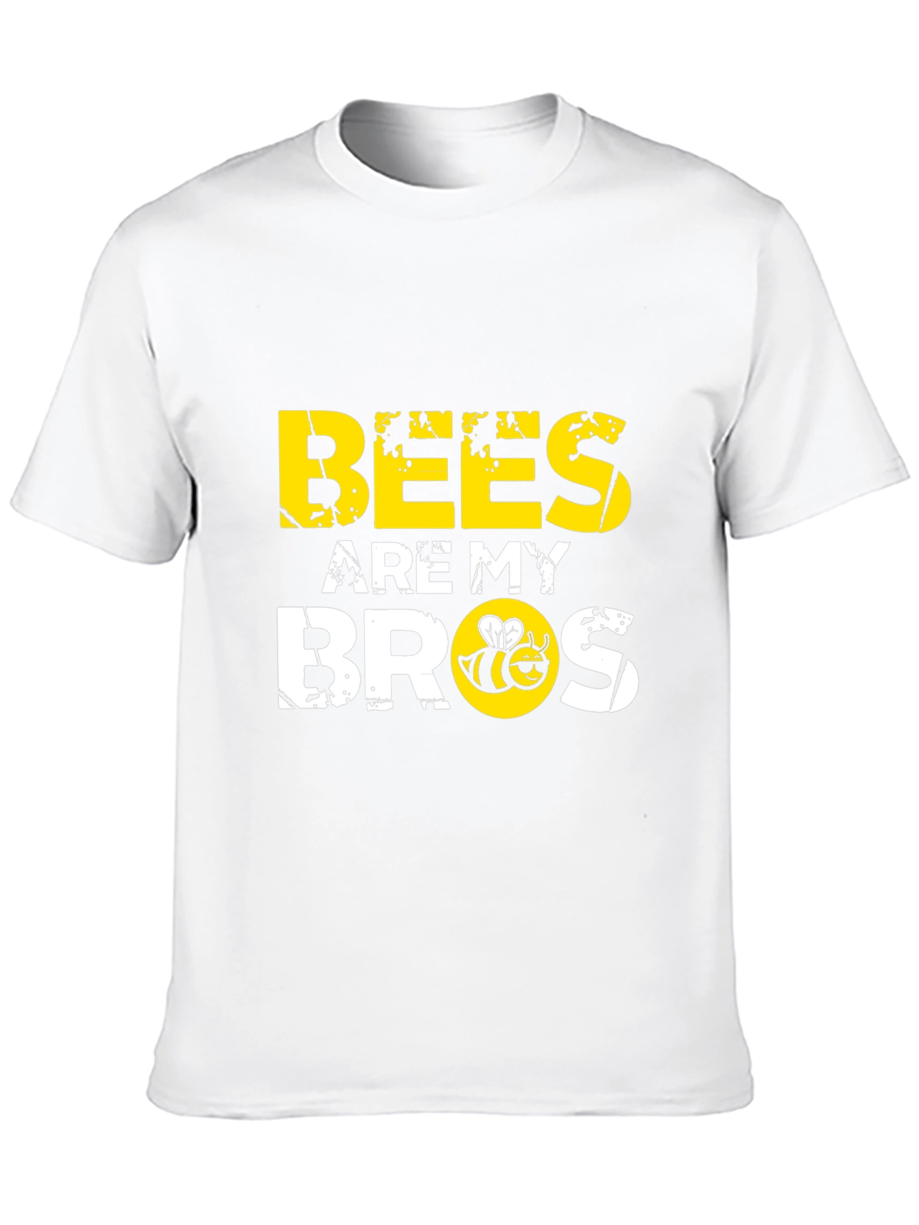 Bees are My Bros T-Shirt - Black Graphic Tee