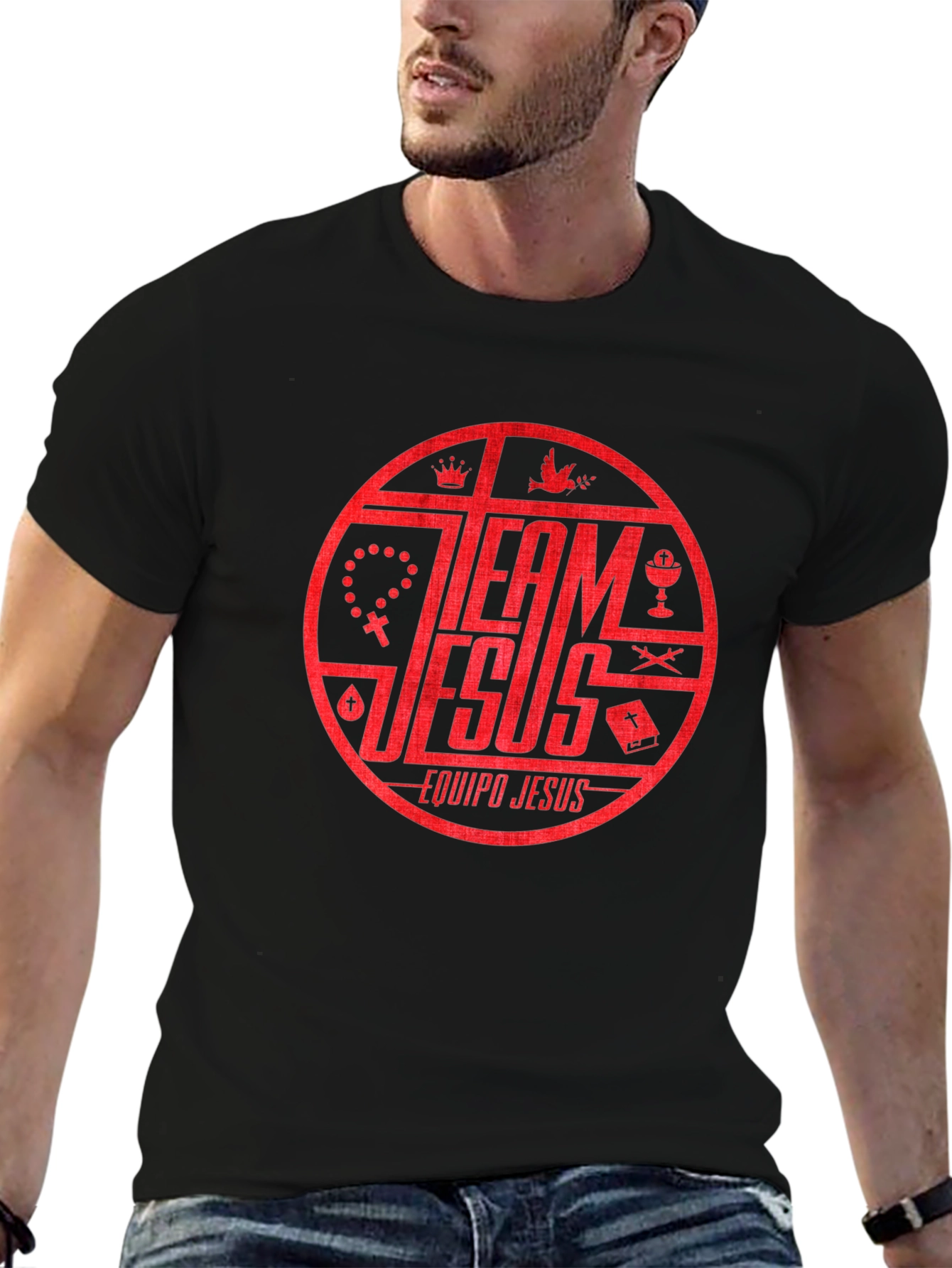 Team Jesus T-Shirt - Religious Graphic Tee