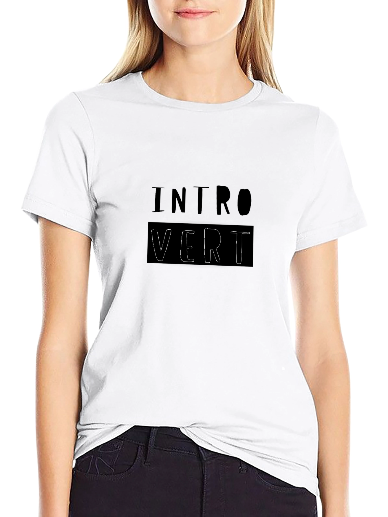 Introvert Graphic Tee - Soft Cotton Comfort