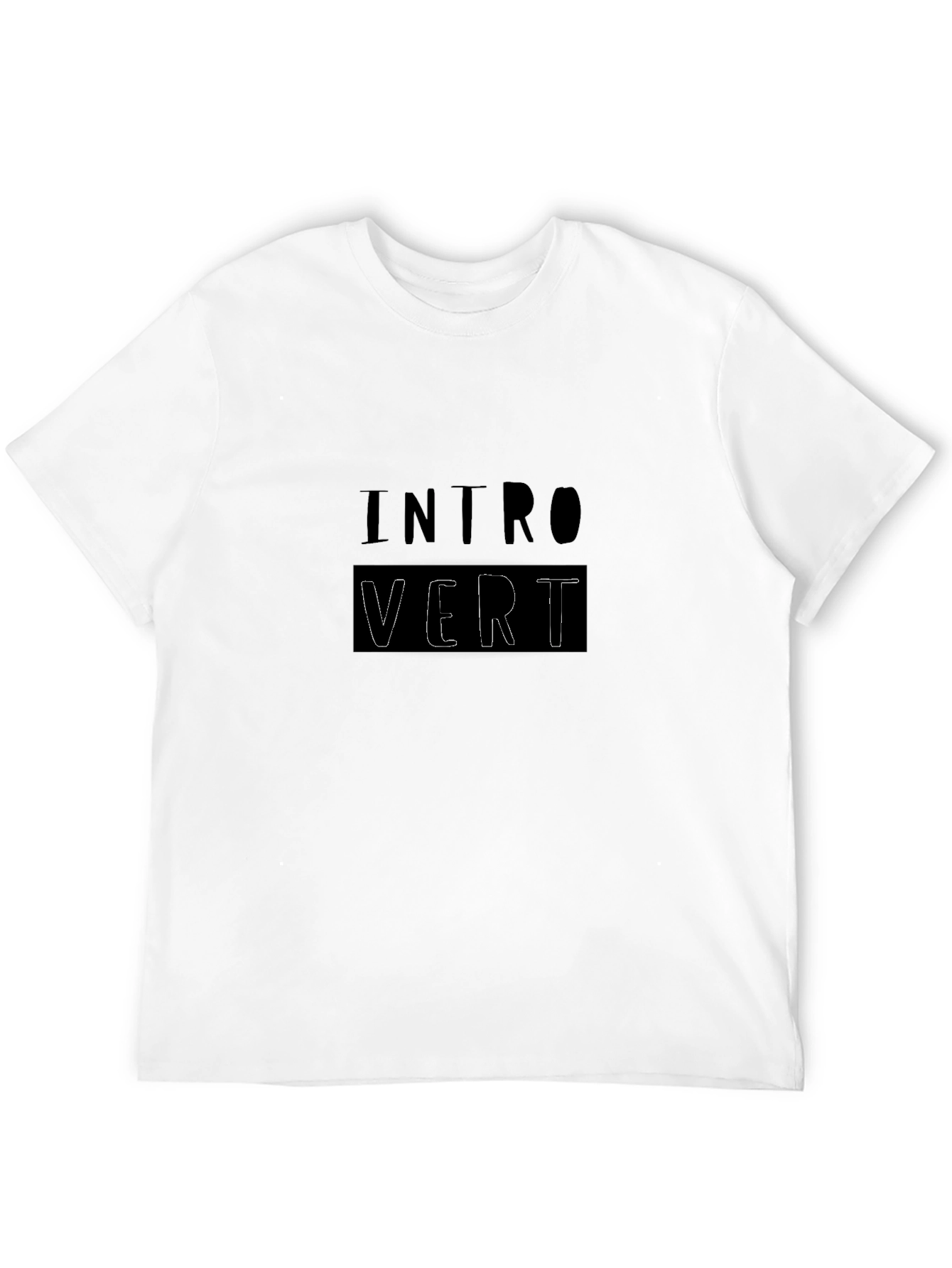 Introvert Graphic Tee - Soft Cotton Comfort