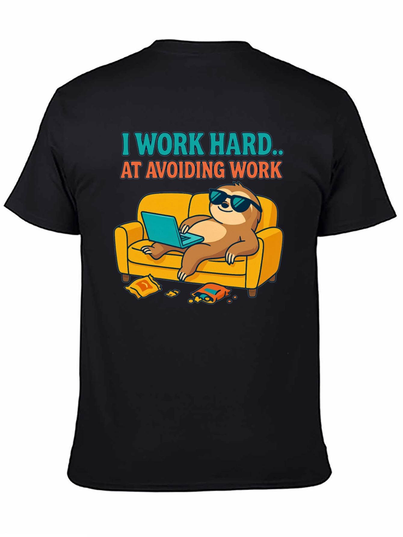 Sloth Avoid Work T-Shirt