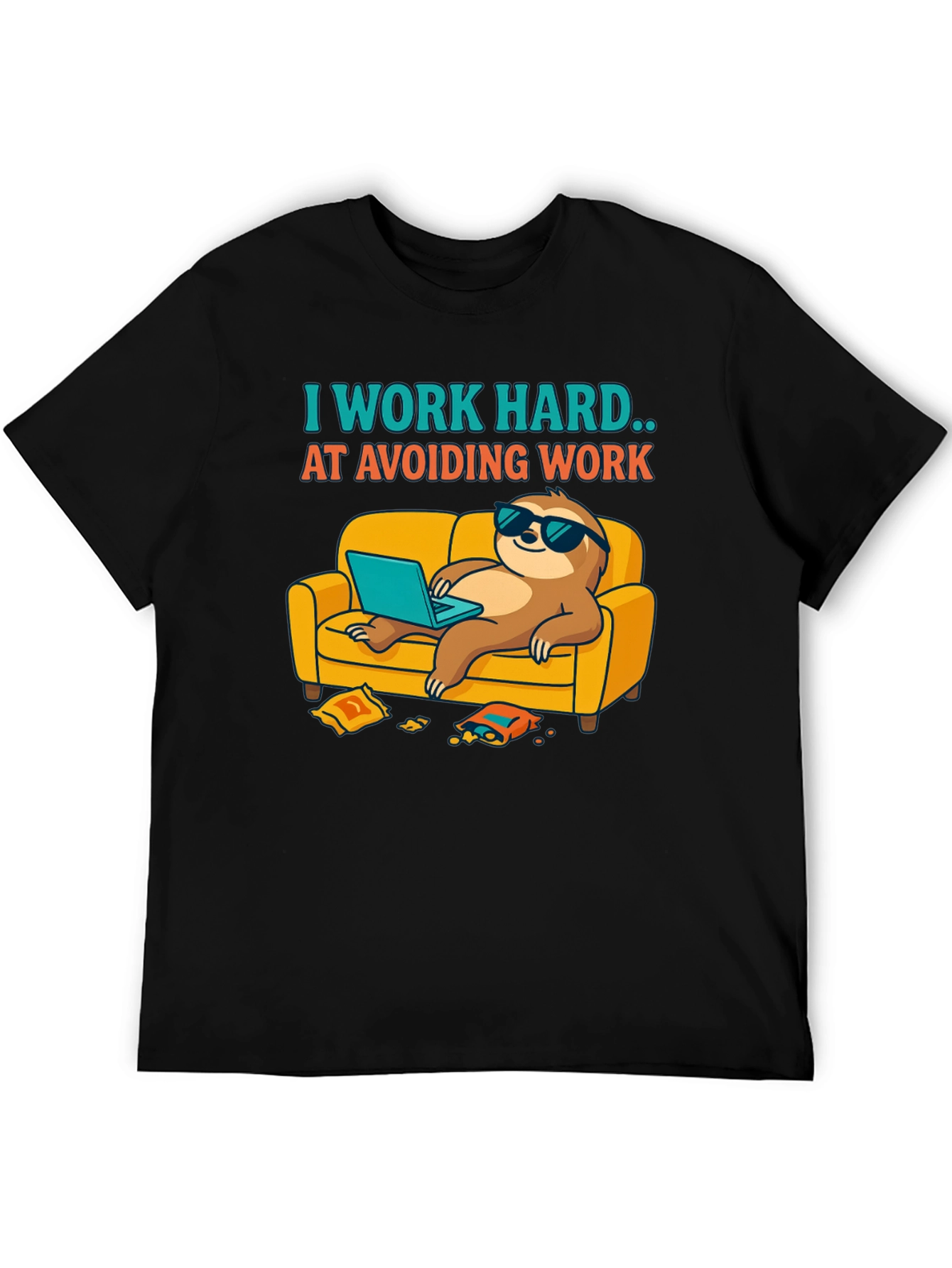 Sloth Avoid Work T-Shirt