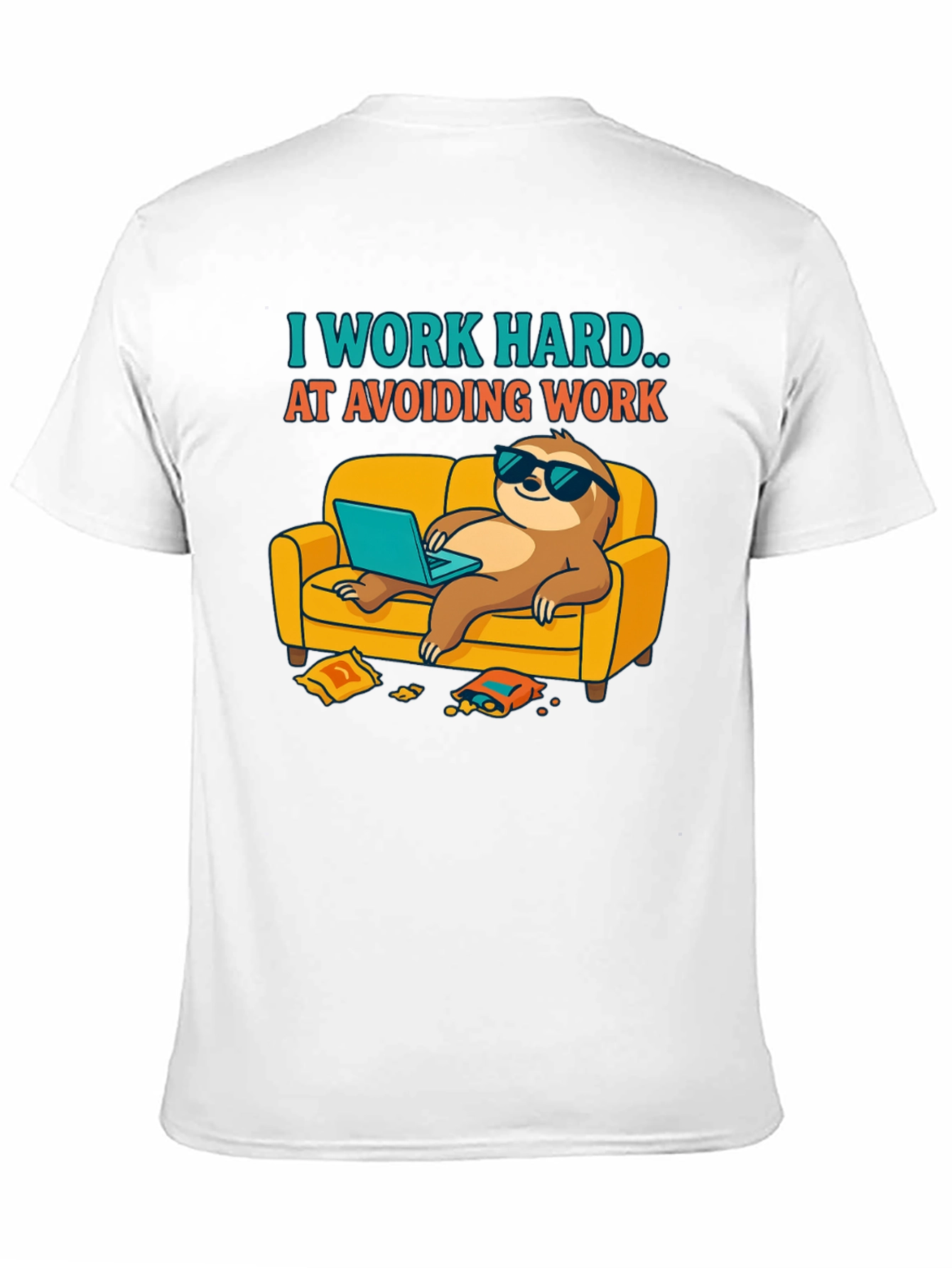 Sloth Avoid Work T-Shirt