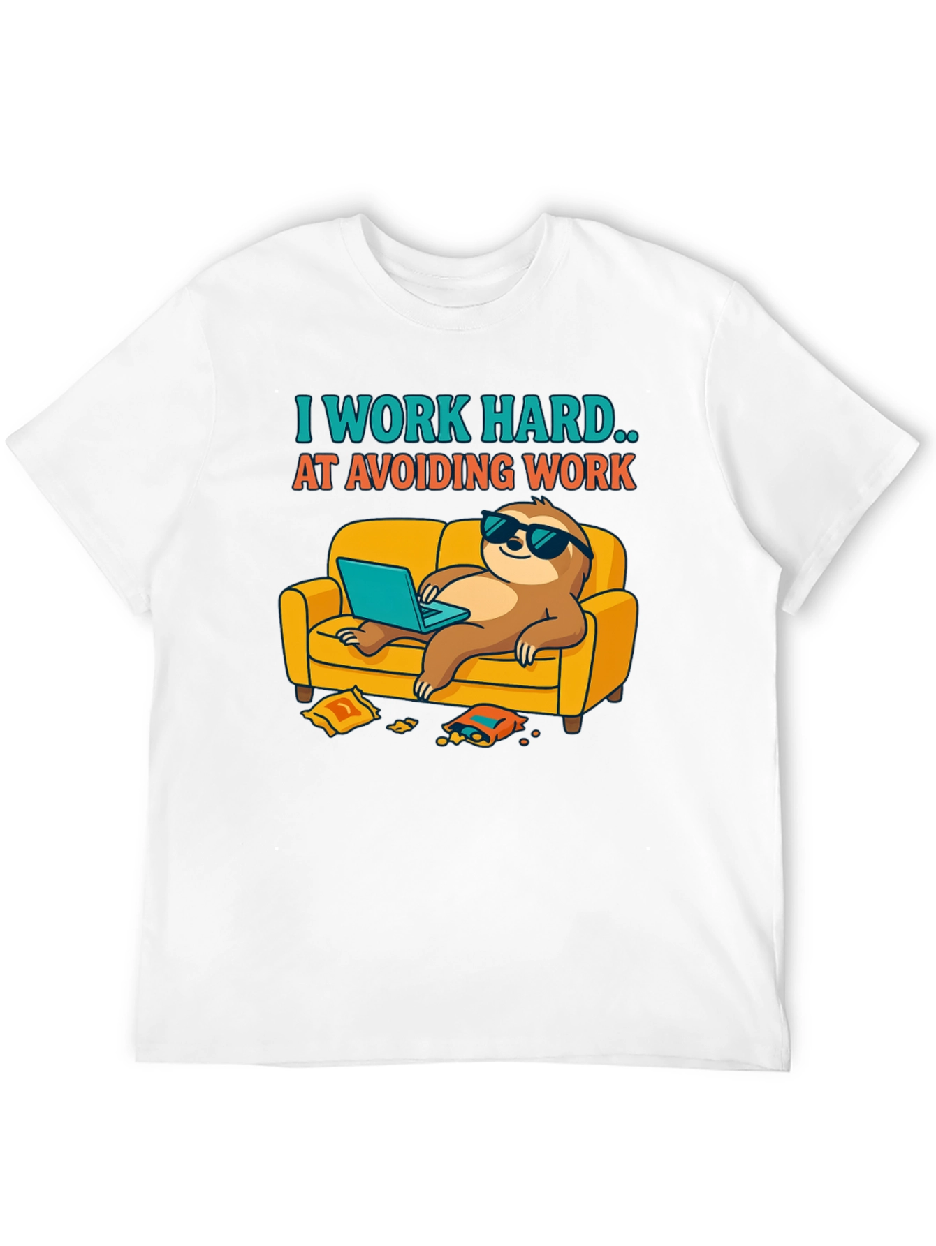 Sloth Avoid Work T-Shirt