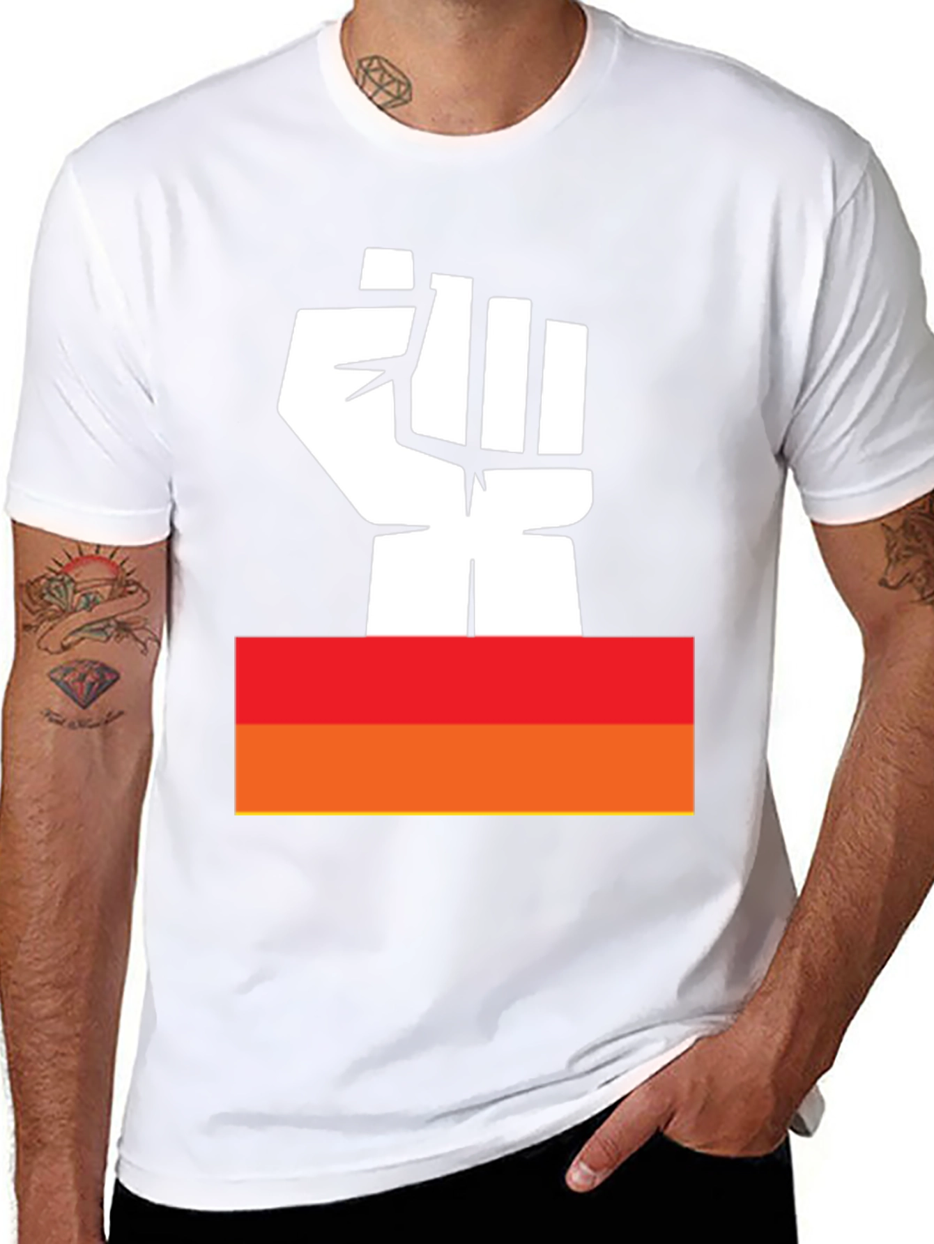 Empowered Fist Graphic Tee - Stylish Activism