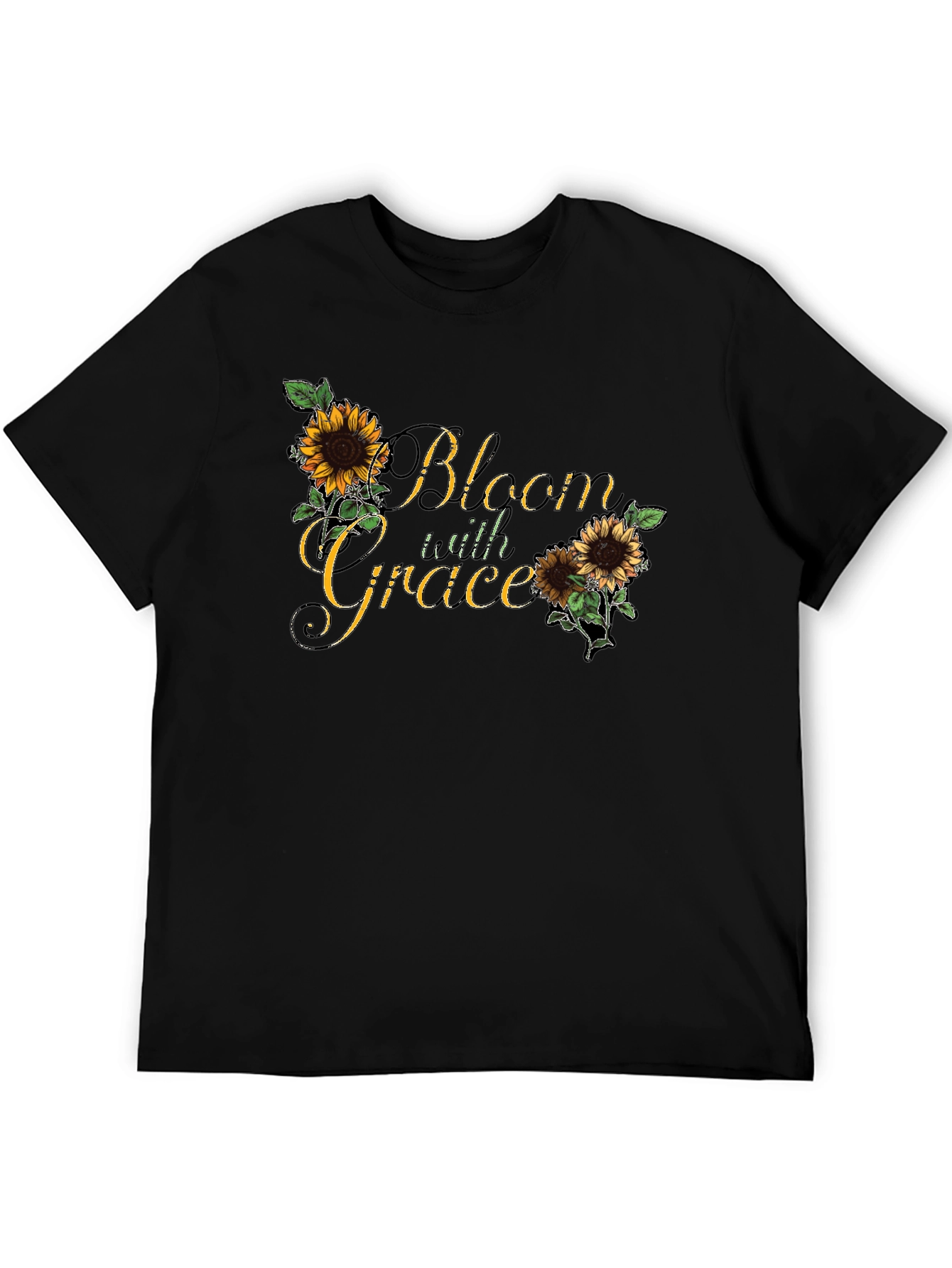 Bloom With Grace Sunflower Graphic Tee