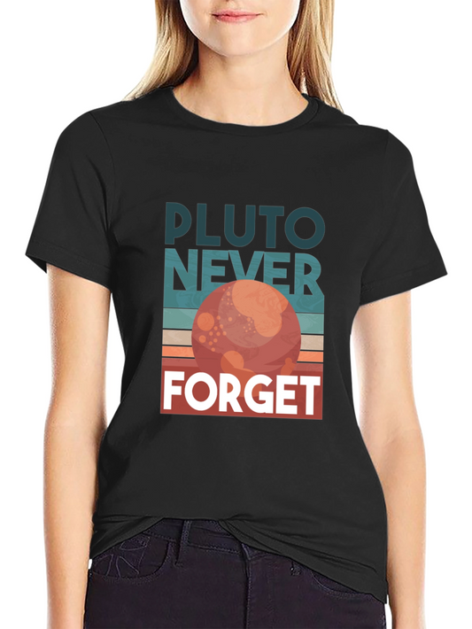 Pluto Never Forget Graphic T-Shirt