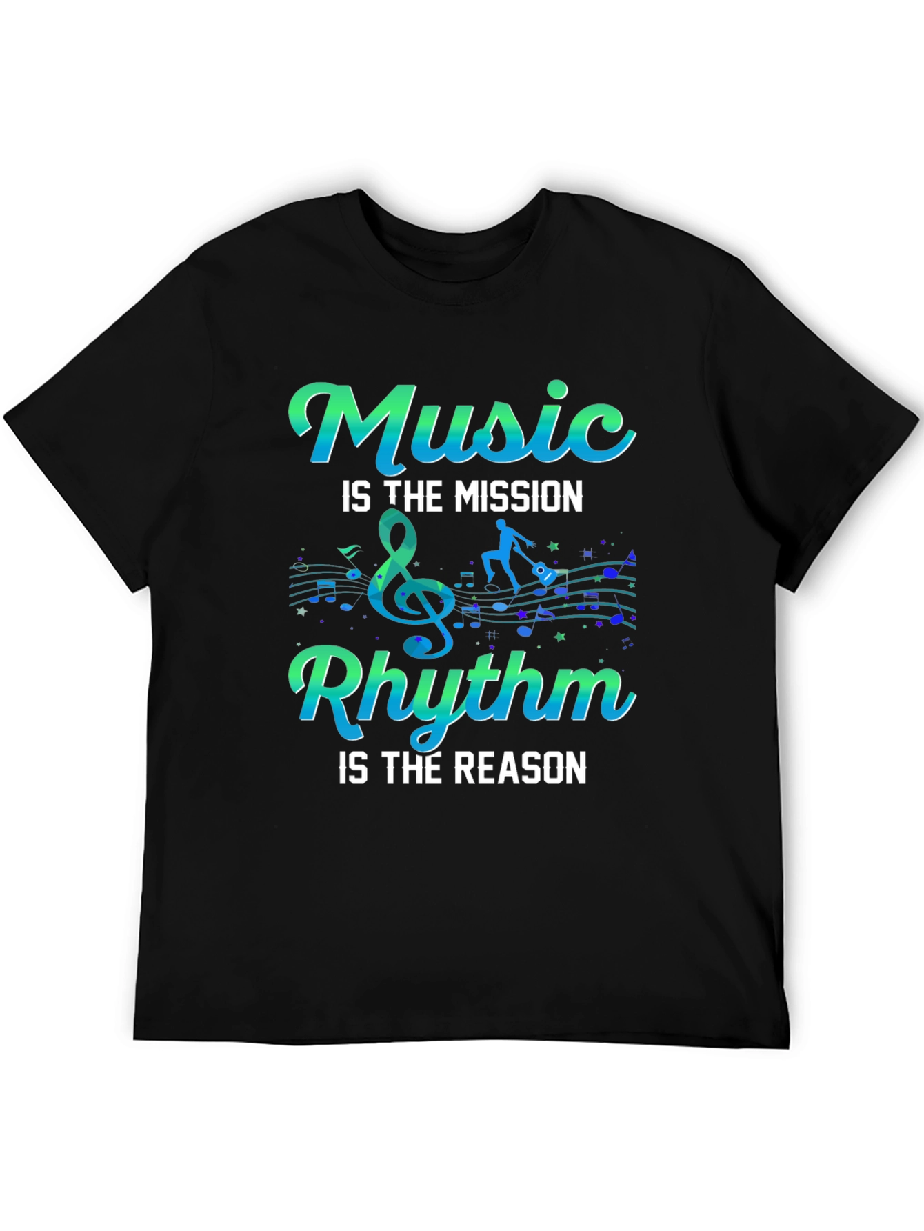 Music is the Mission Graphic T-Shirt
