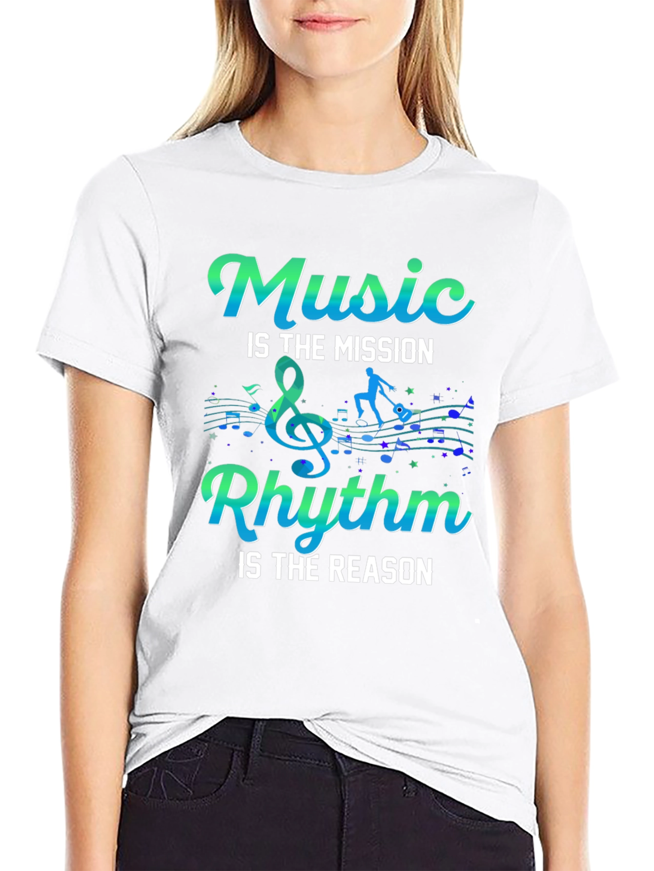 Music is the Mission Graphic T-Shirt