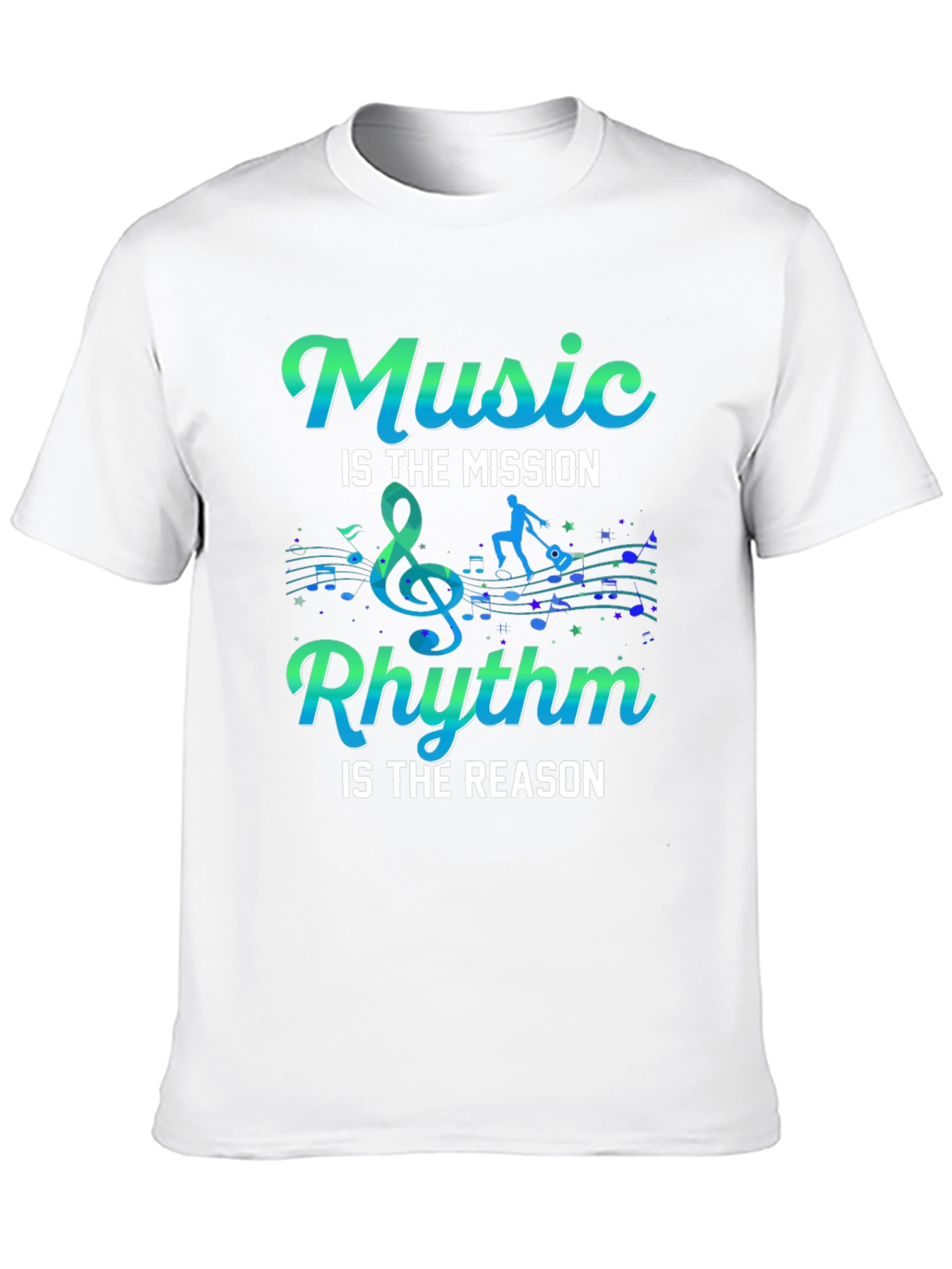Music is the Mission Graphic T-Shirt