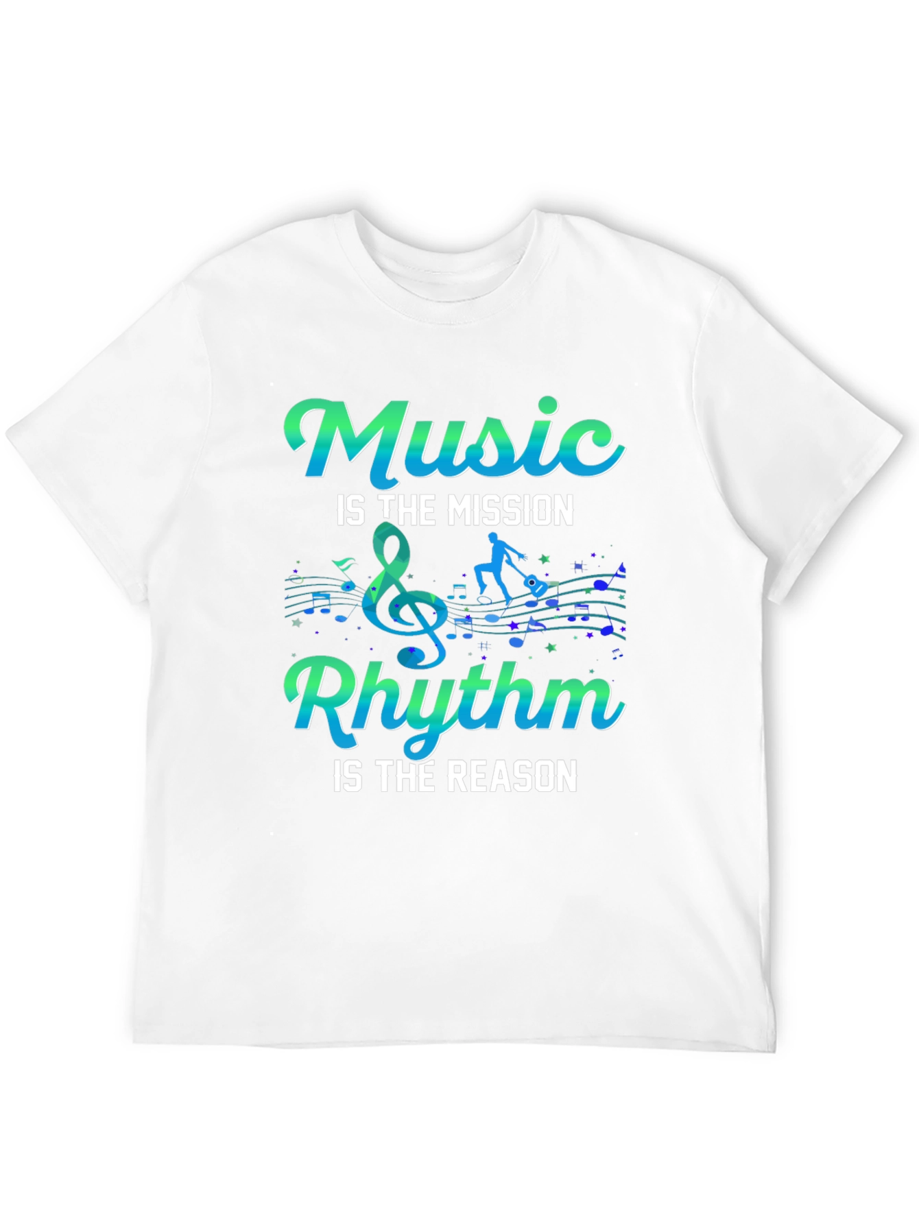 Music is the Mission Graphic T-Shirt