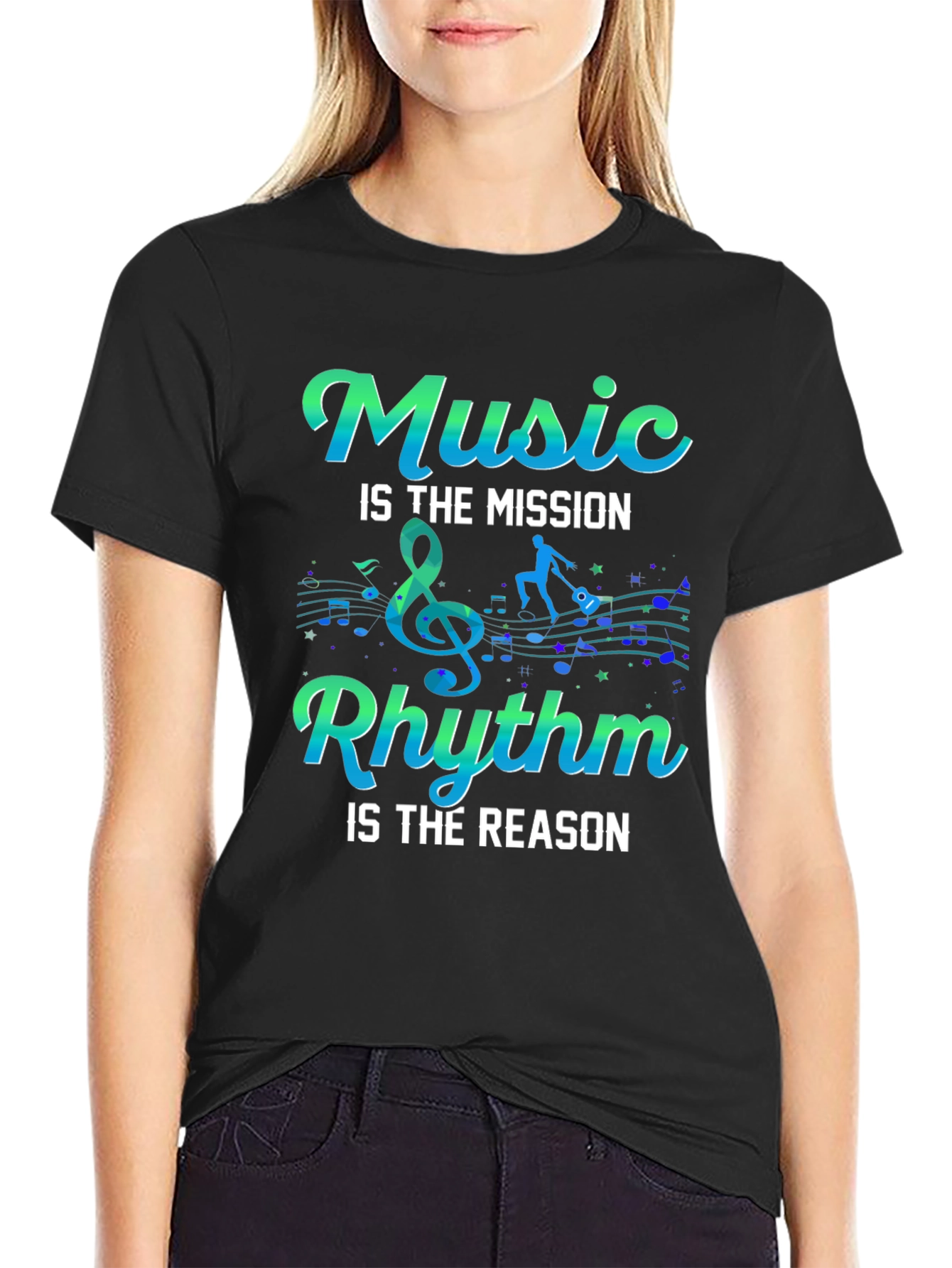Music is the Mission Graphic T-Shirt