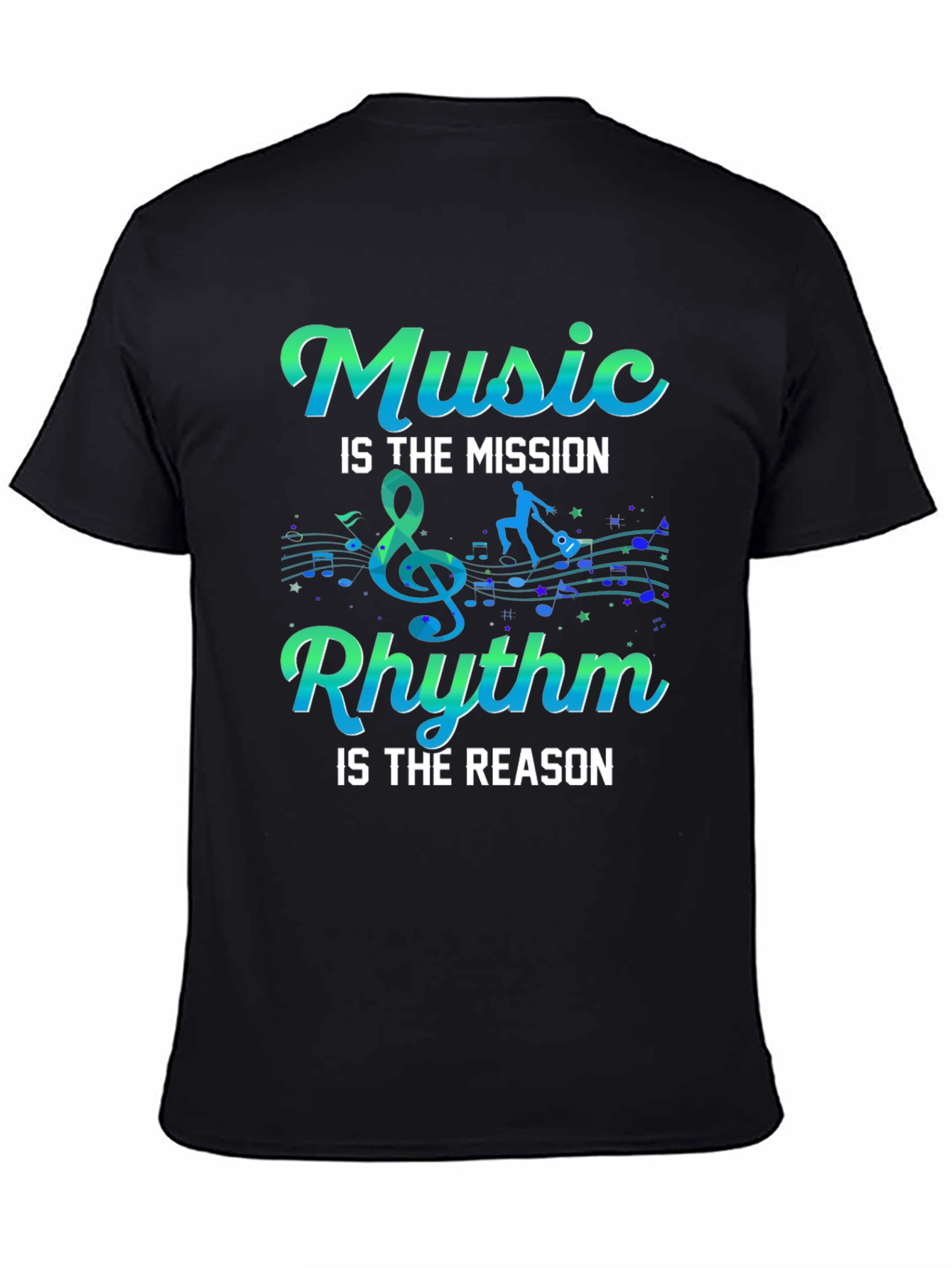 Music is the Mission Graphic T-Shirt
