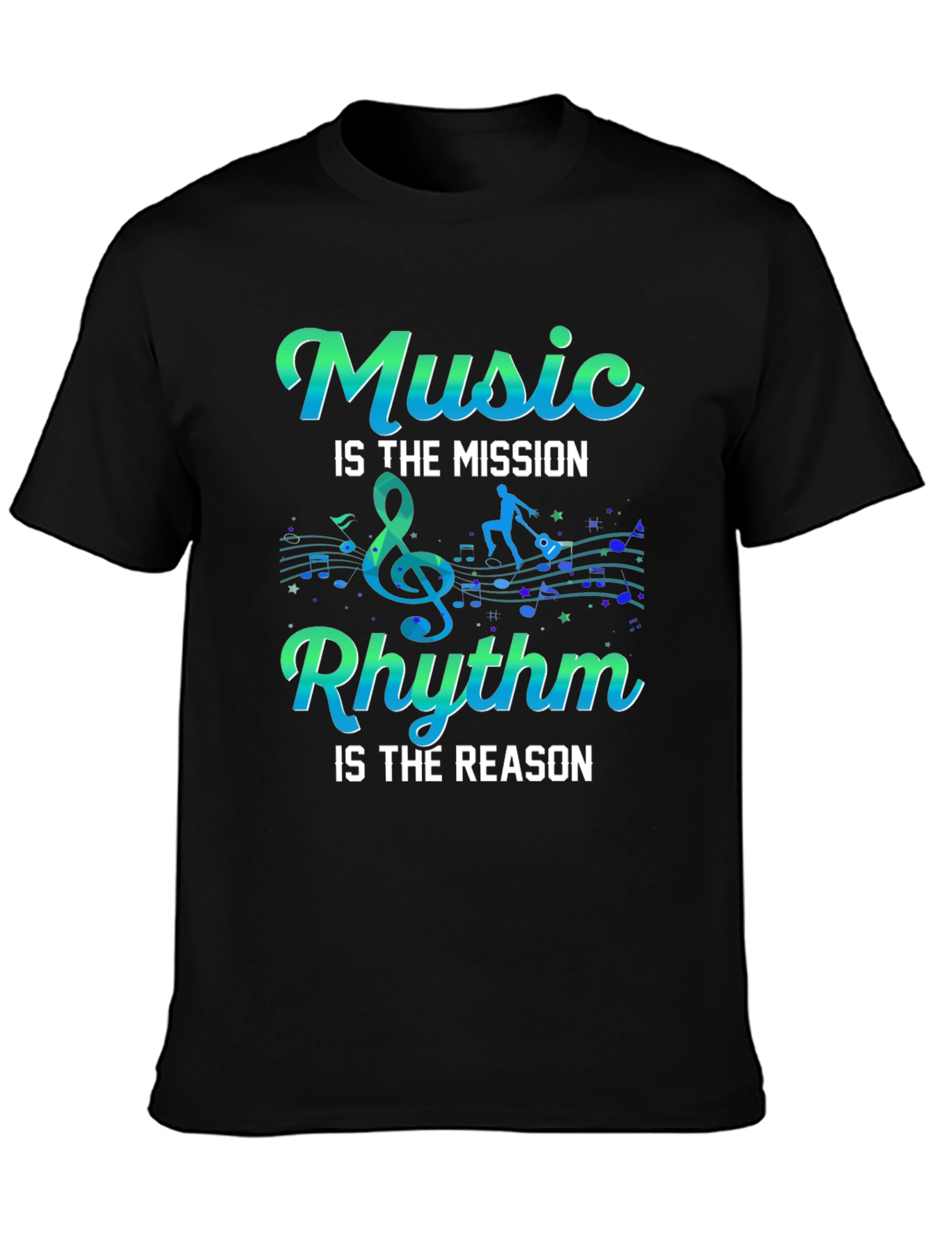 Music is the Mission Graphic T-Shirt