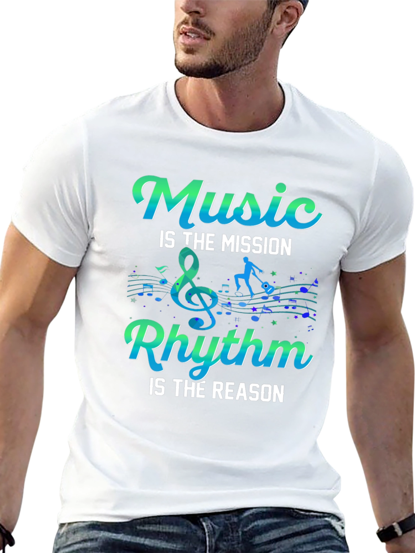 Music is the Mission Graphic T-Shirt