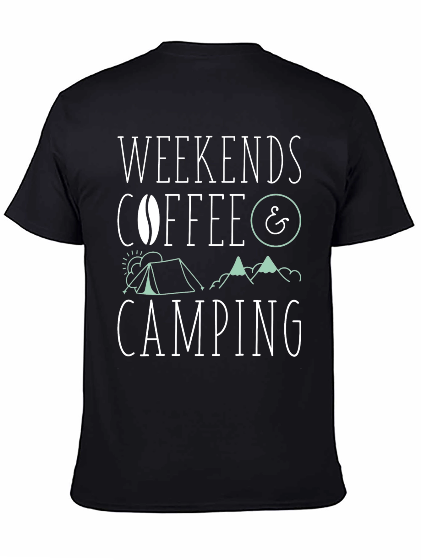 Weekends Coffee & Camping Graphic Tee
