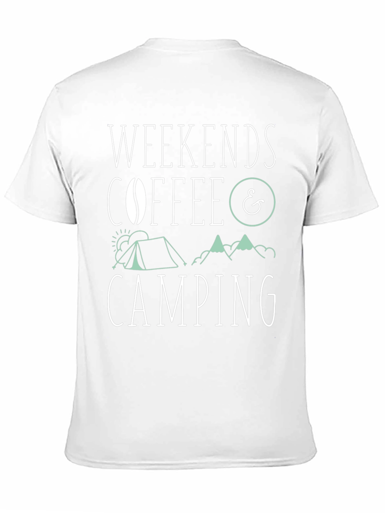Weekends Coffee & Camping Graphic Tee