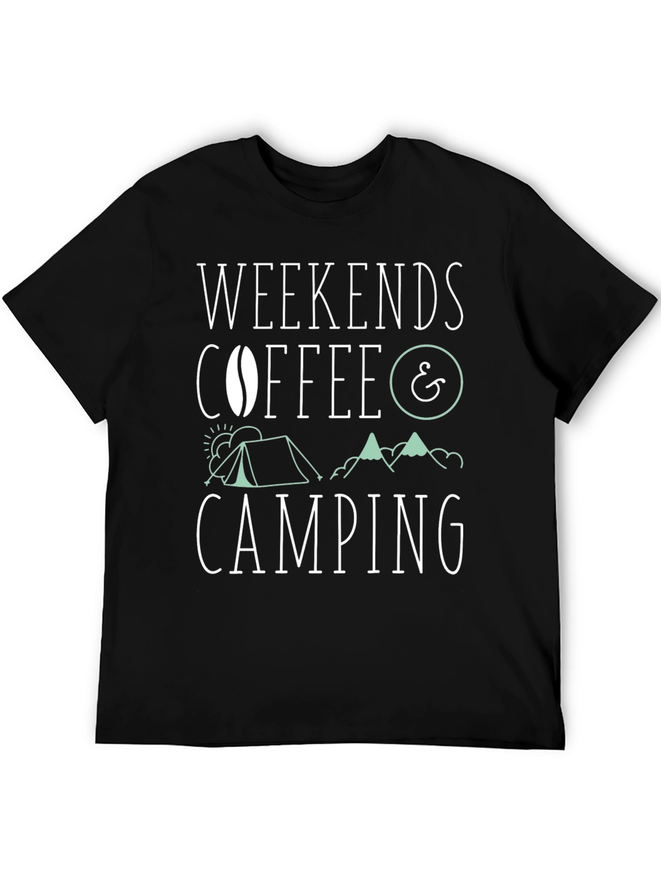 Weekends Coffee & Camping Graphic Tee