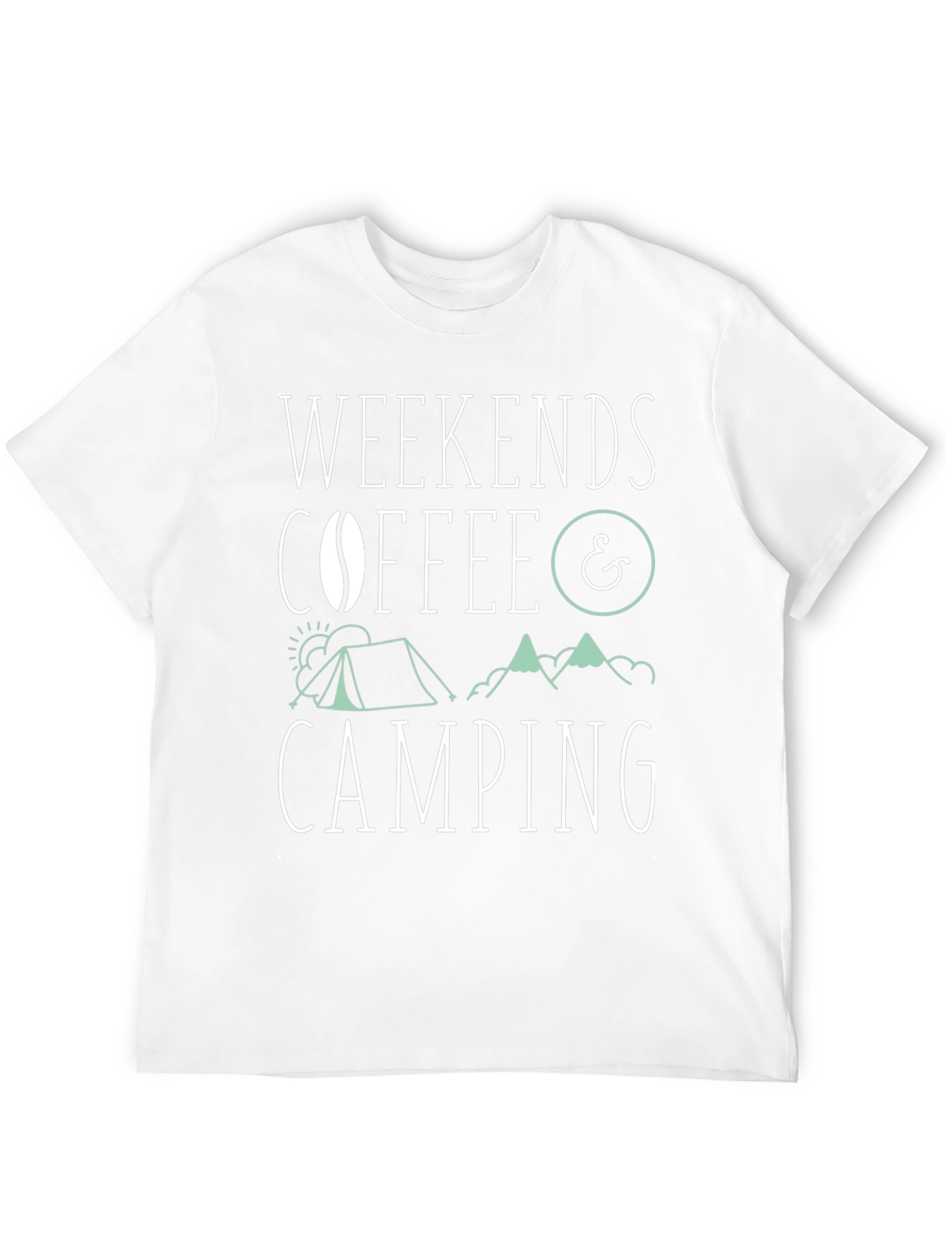 Weekends Coffee & Camping Graphic Tee
