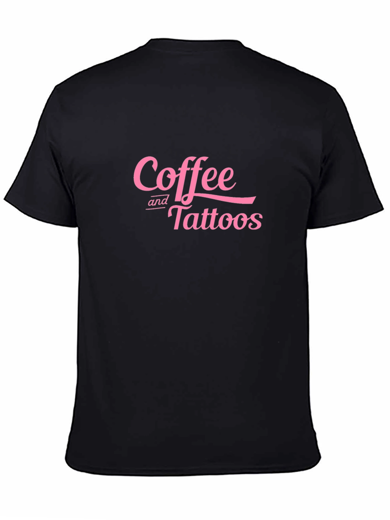 Coffee and Tattoos Black T-Shirt