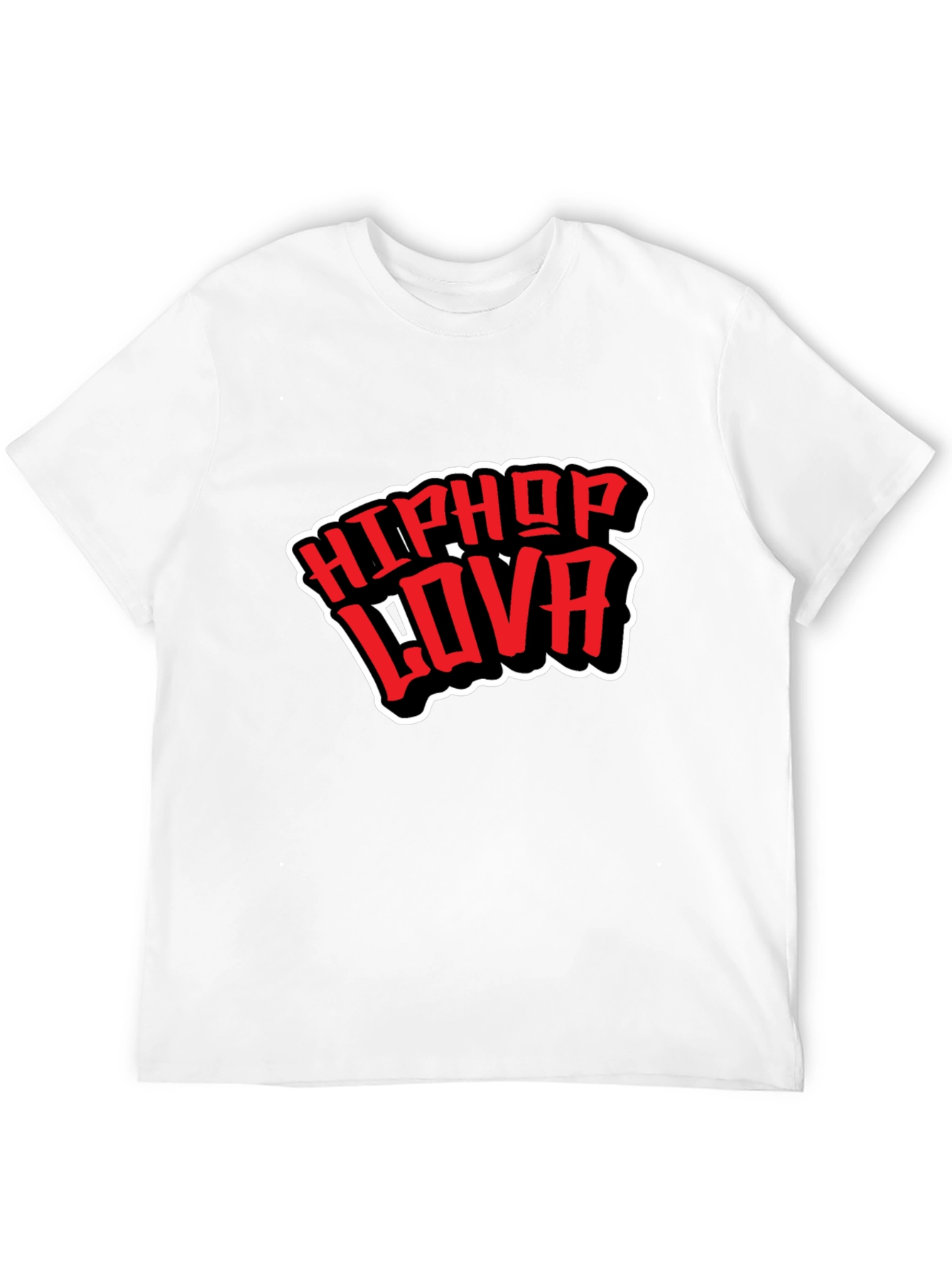 HipHop Lova Black Graphic Tee
