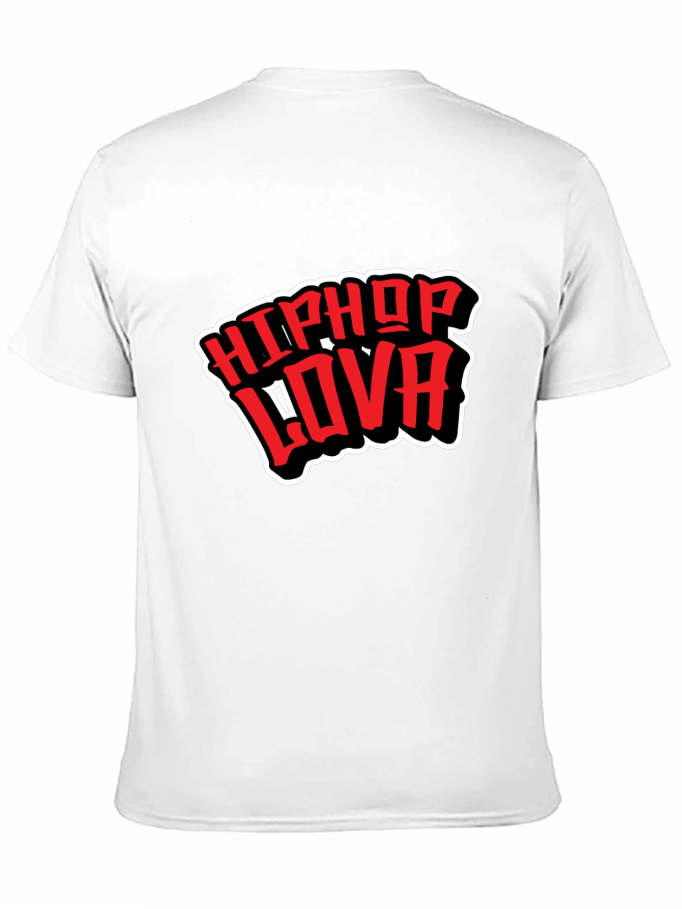 HipHop Lova Black Graphic Tee