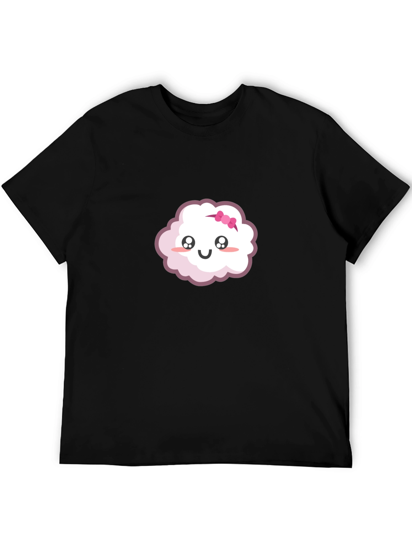 Cute Cloud Cartoon Graphic T-Shirt