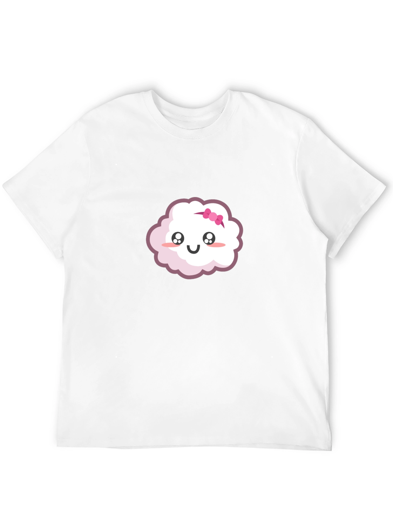 Cute Cloud Cartoon Graphic T-Shirt