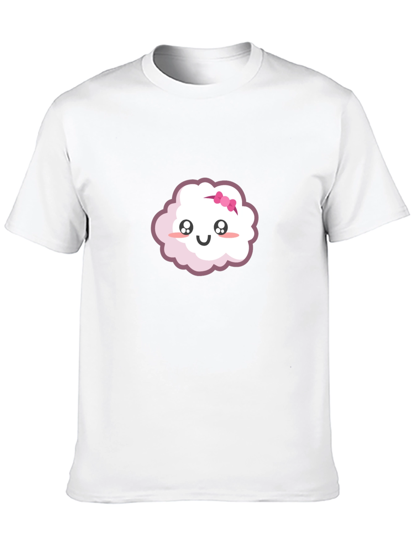 Cute Cloud Cartoon Graphic T-Shirt
