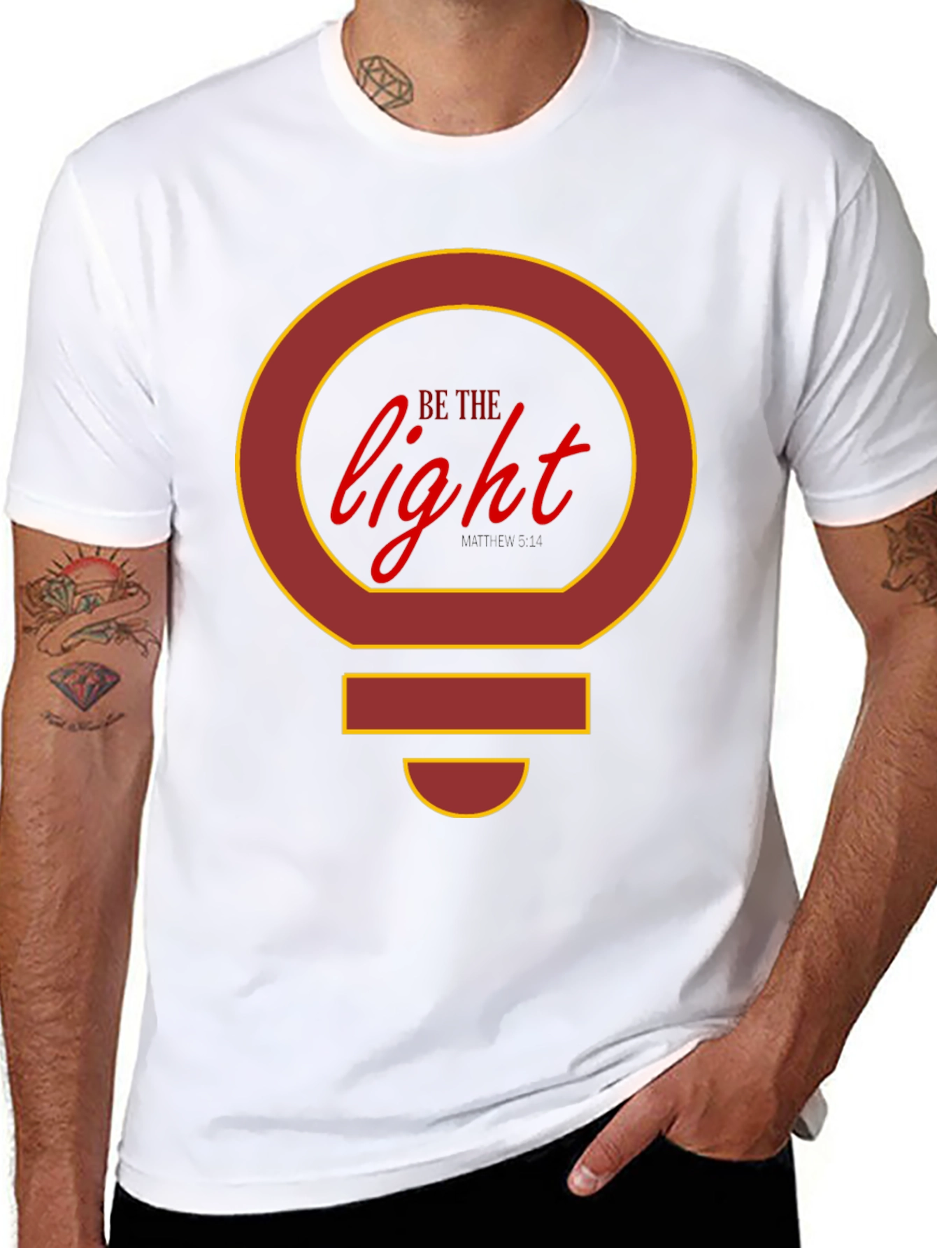 Be The Light T-Shirt - Graphic Tee