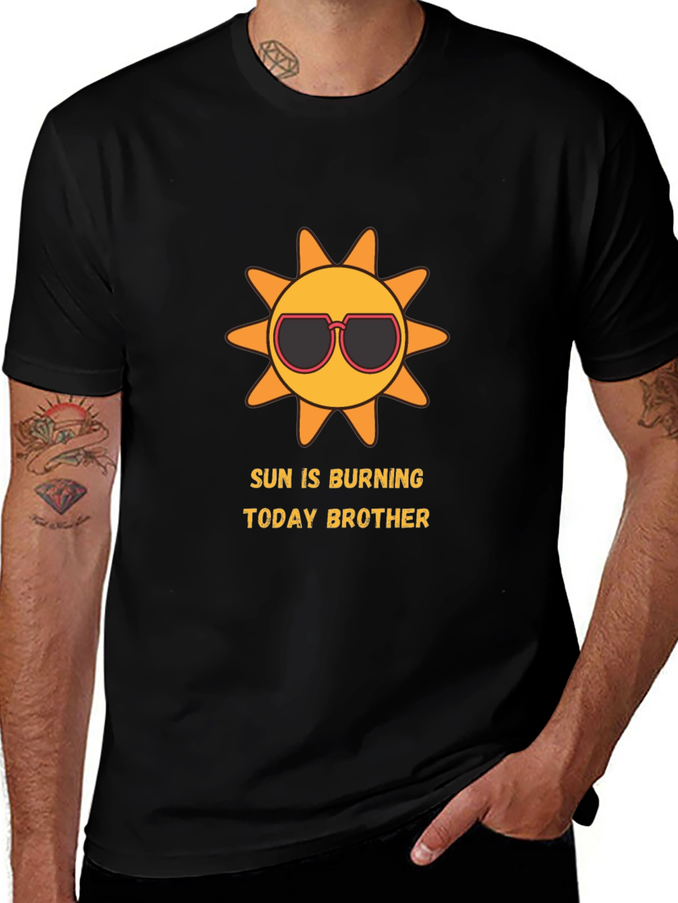 Suns Burning Graphic Tee