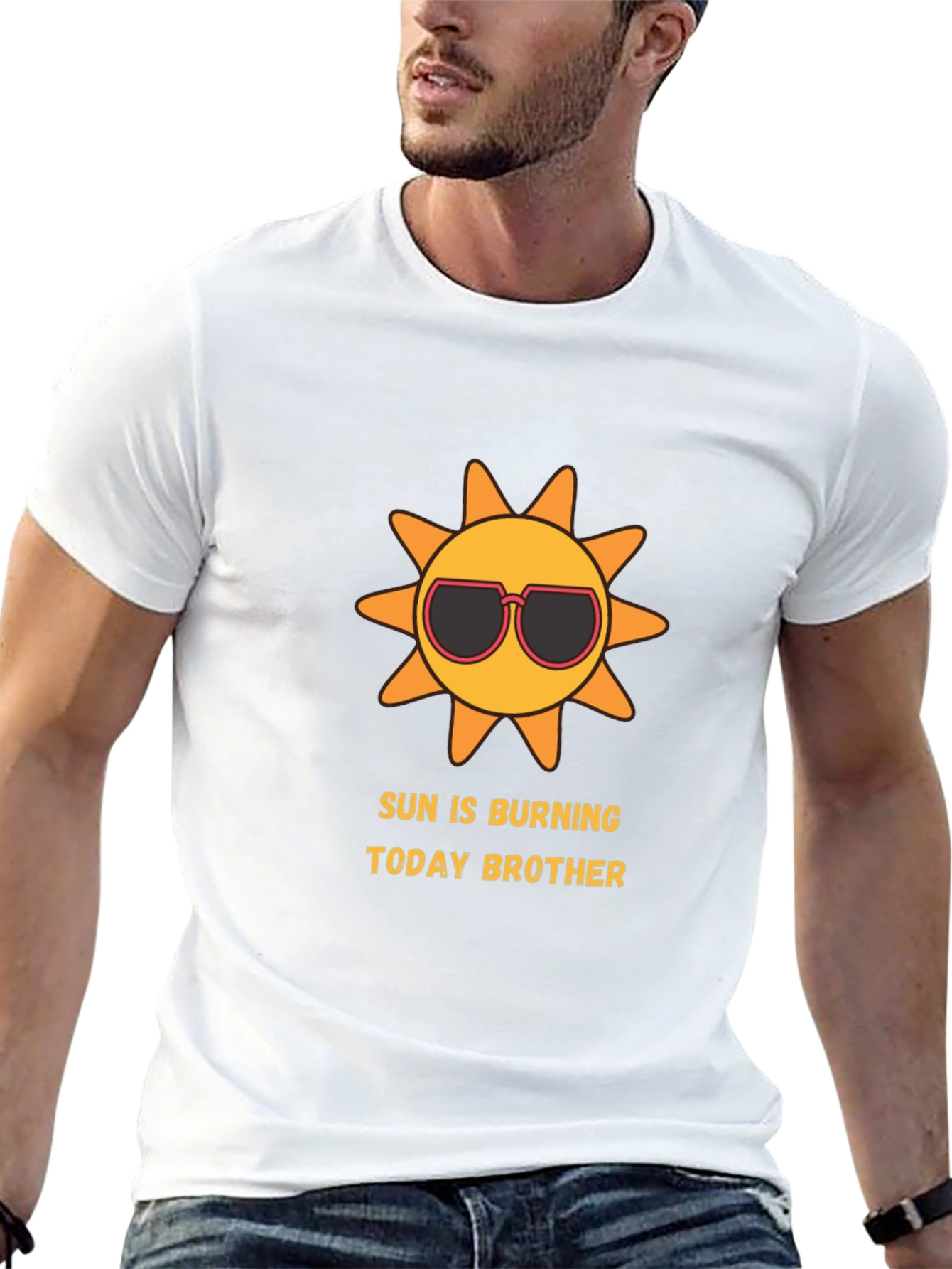 Suns Burning Graphic Tee