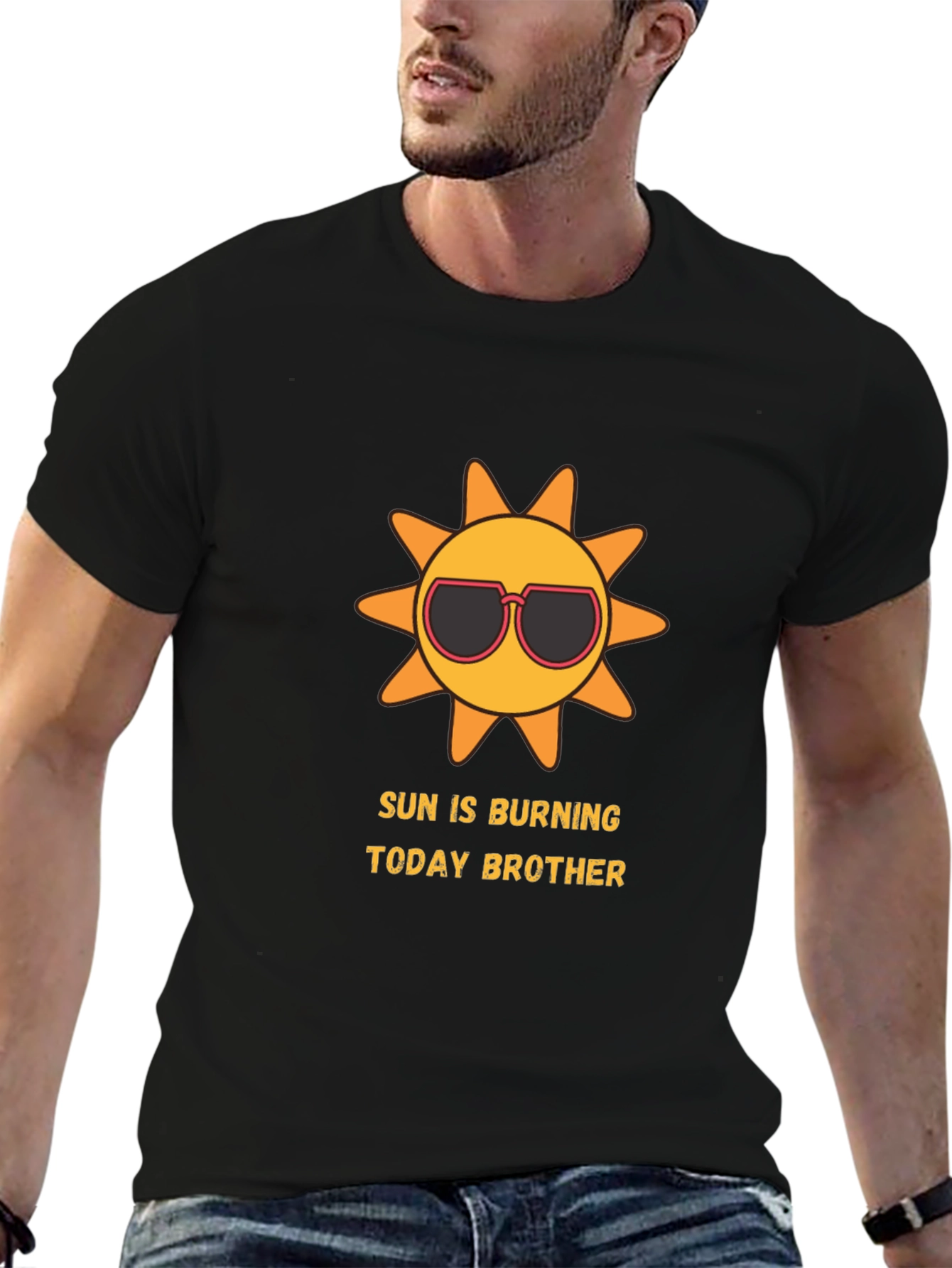 Suns Burning Graphic Tee