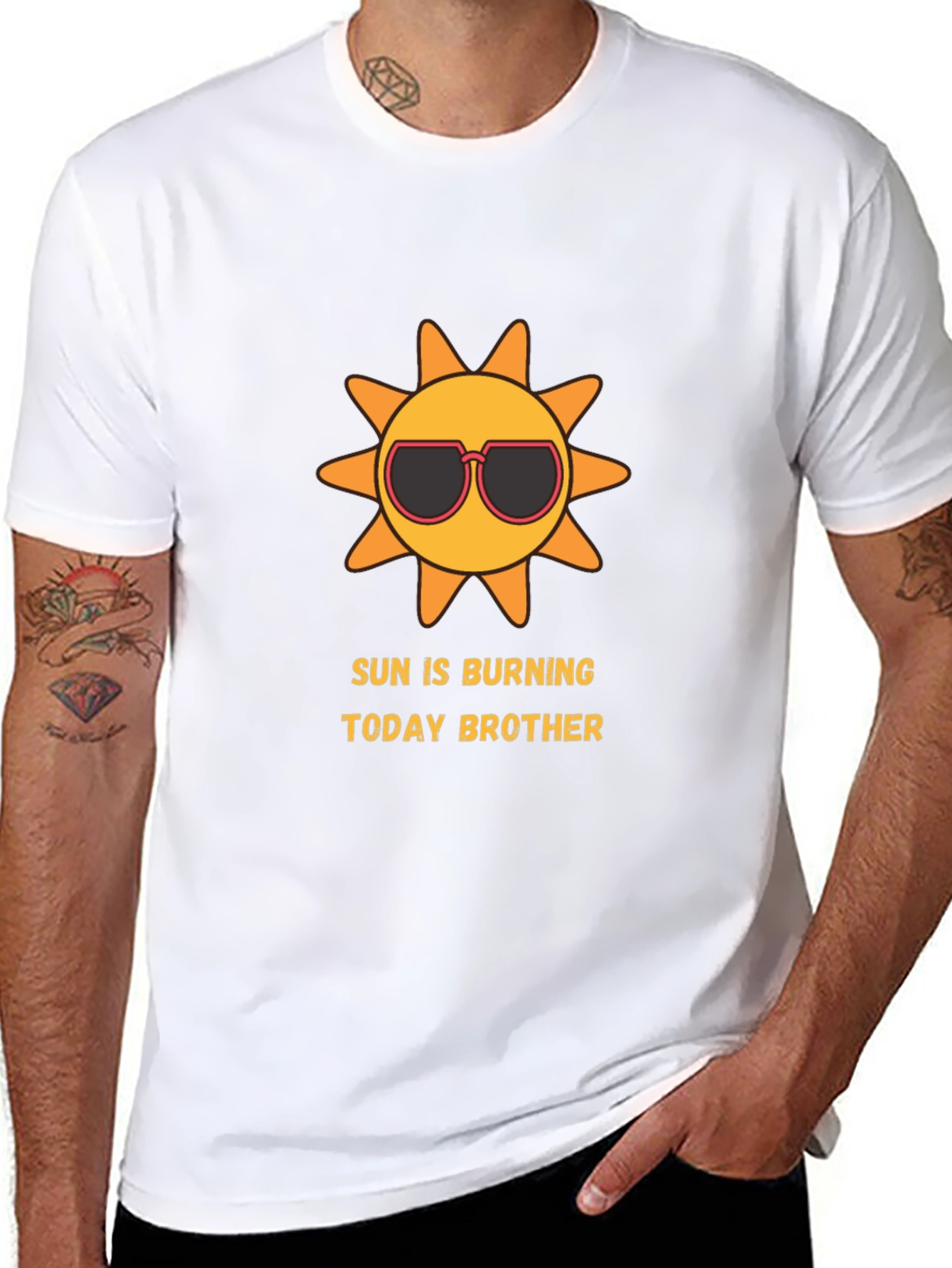 Suns Burning Graphic Tee